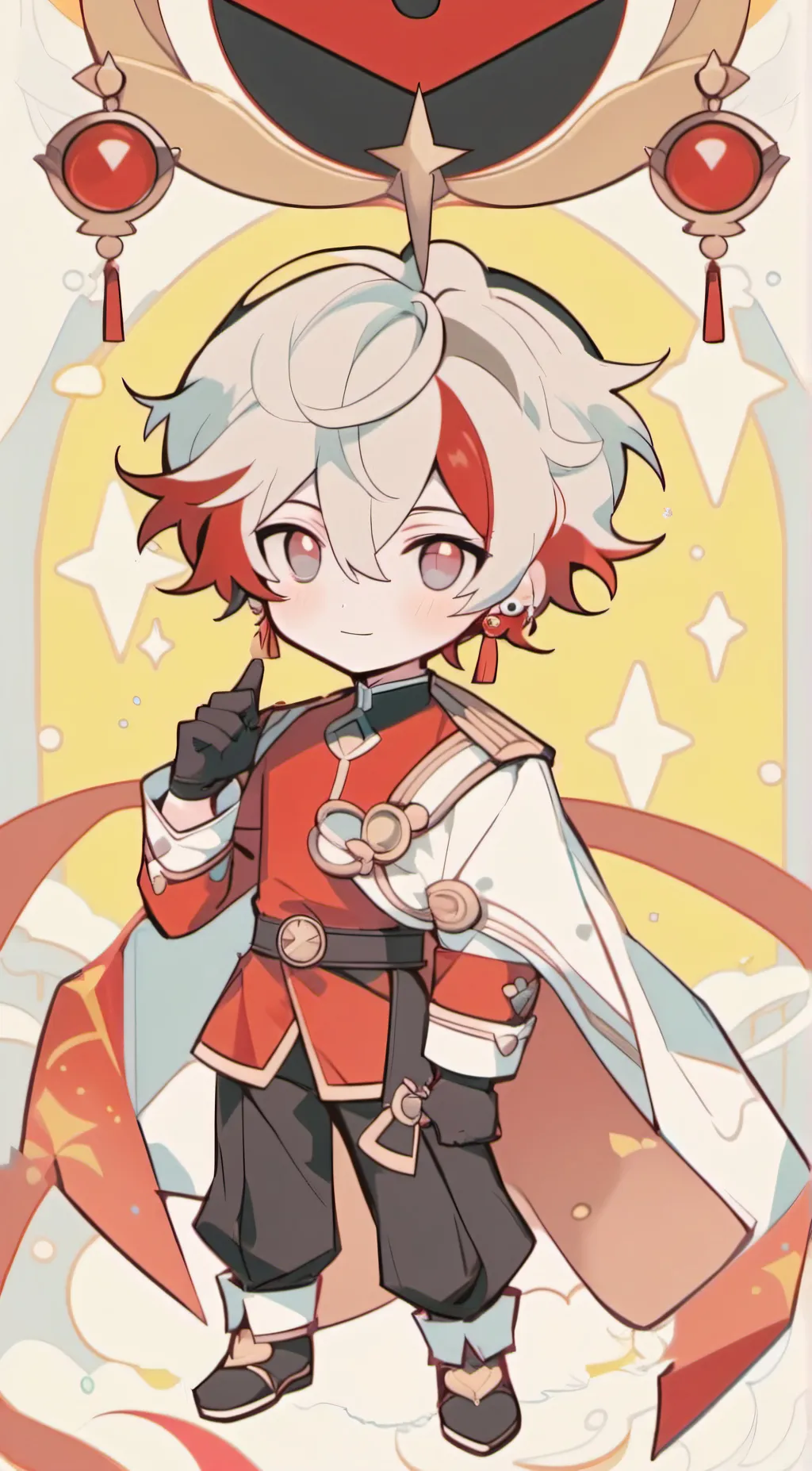 ai character: Leo background