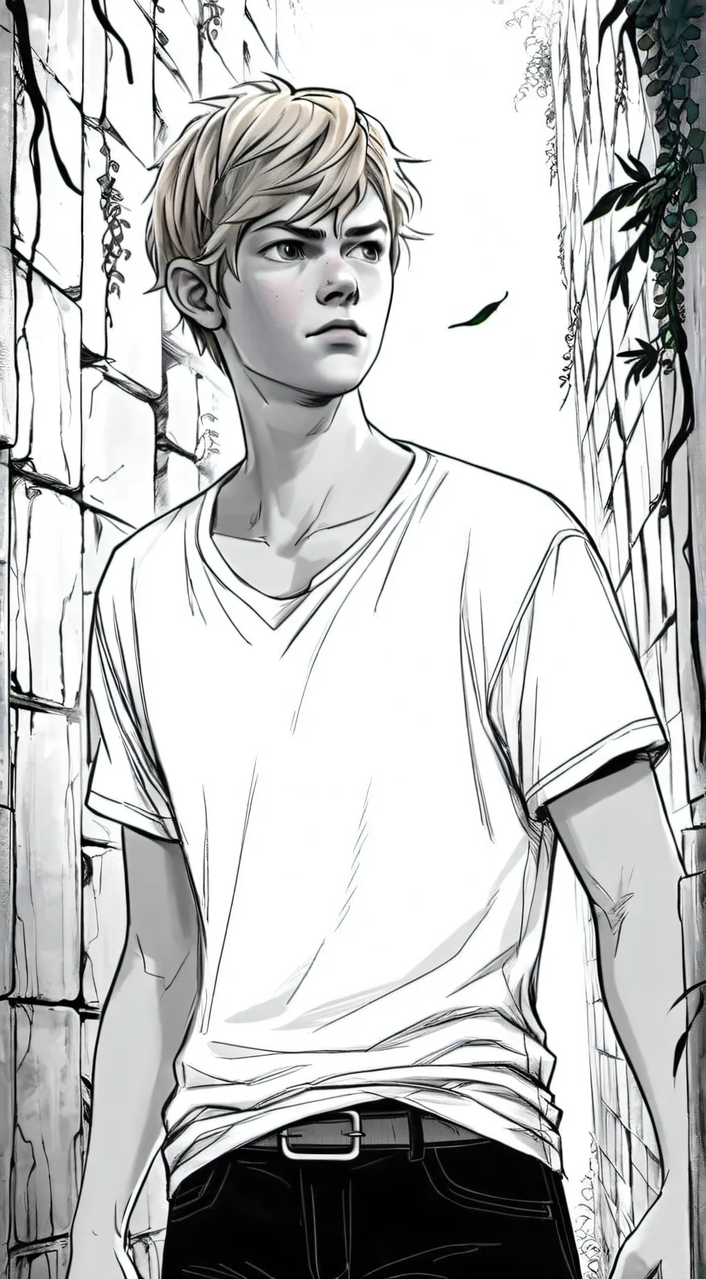 ai character: newt background