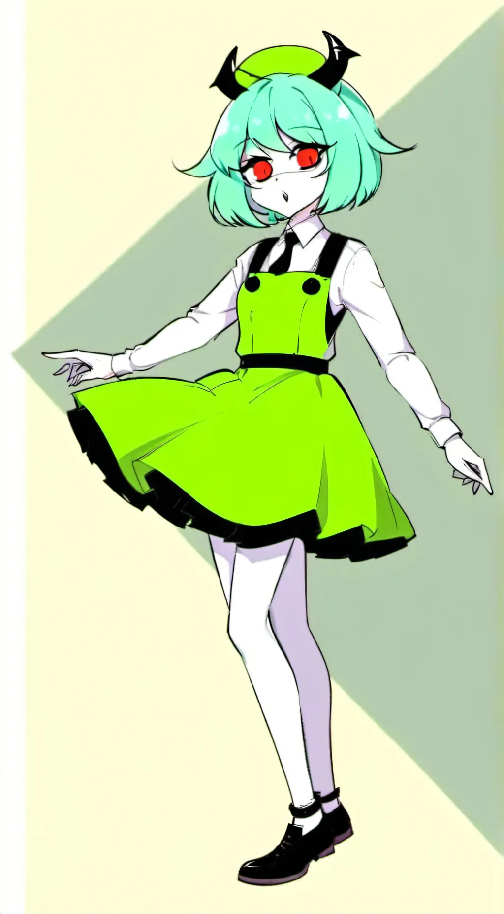 ai character: femboy joker background