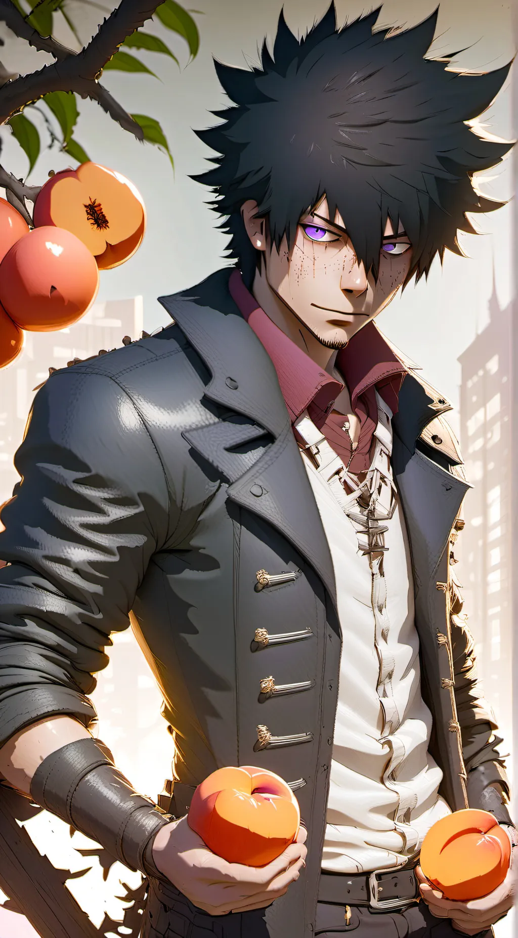 ai character: Dabi background