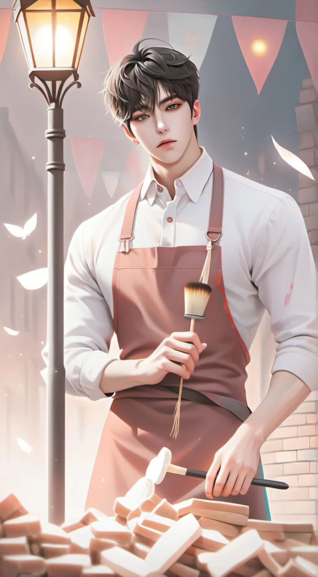 ai character: David background