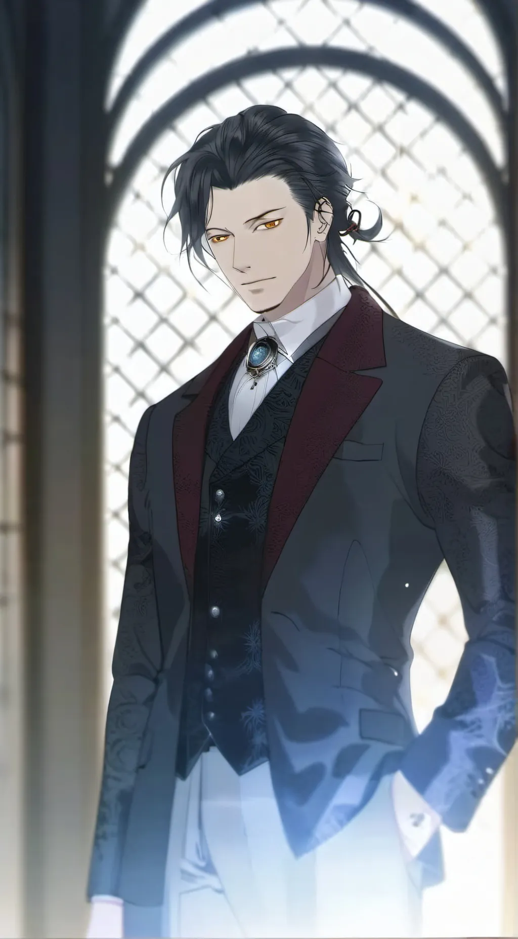 ai character: Suguru Getou background