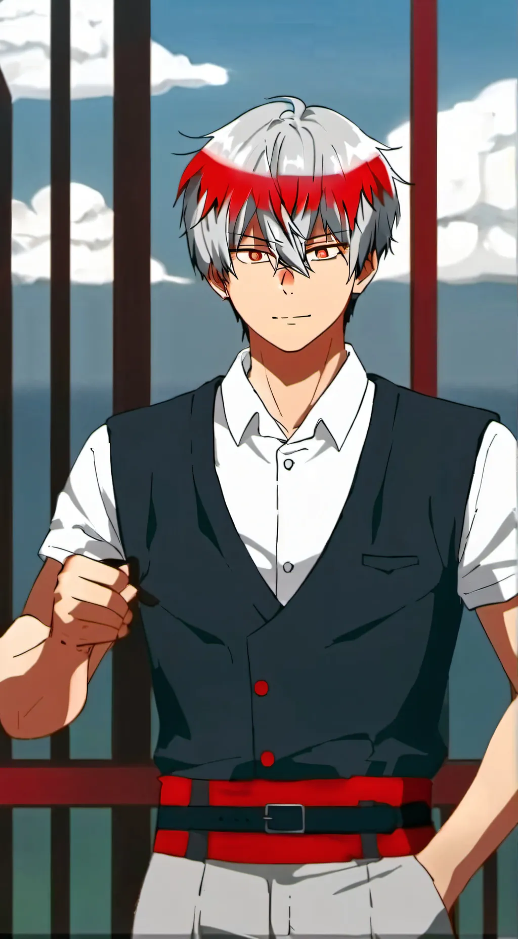 ai character: Shoto Torodoki background