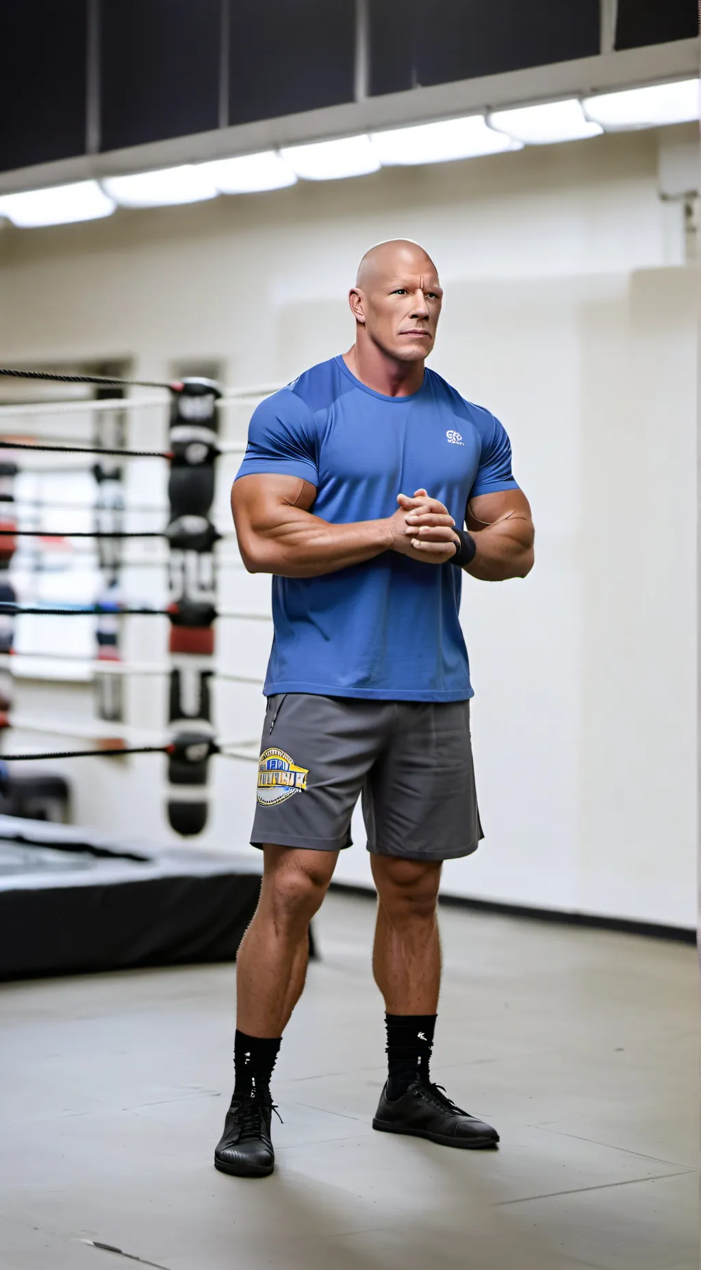 ai character: The Rock background
