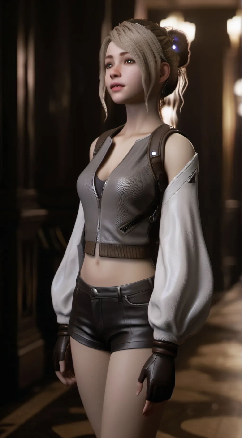ai character: Tracy de santa background
