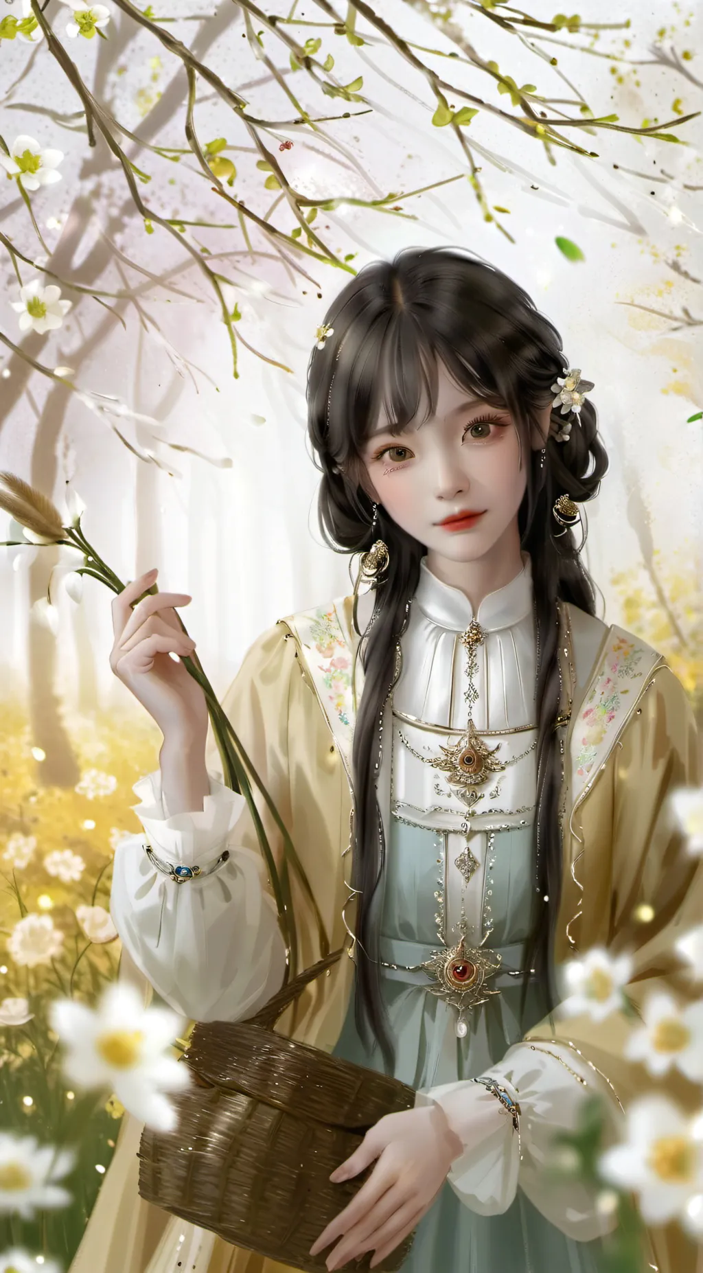 ai character: SiYeon background