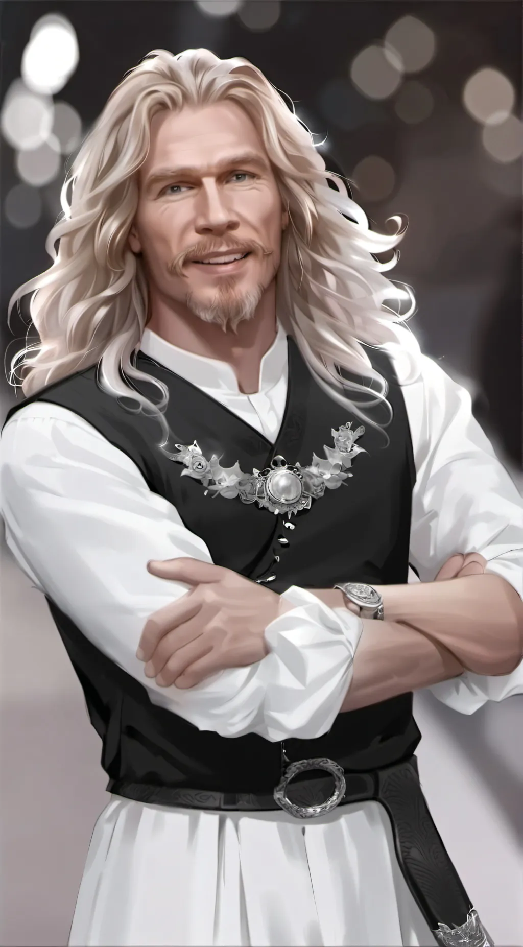 ai character: John cena background