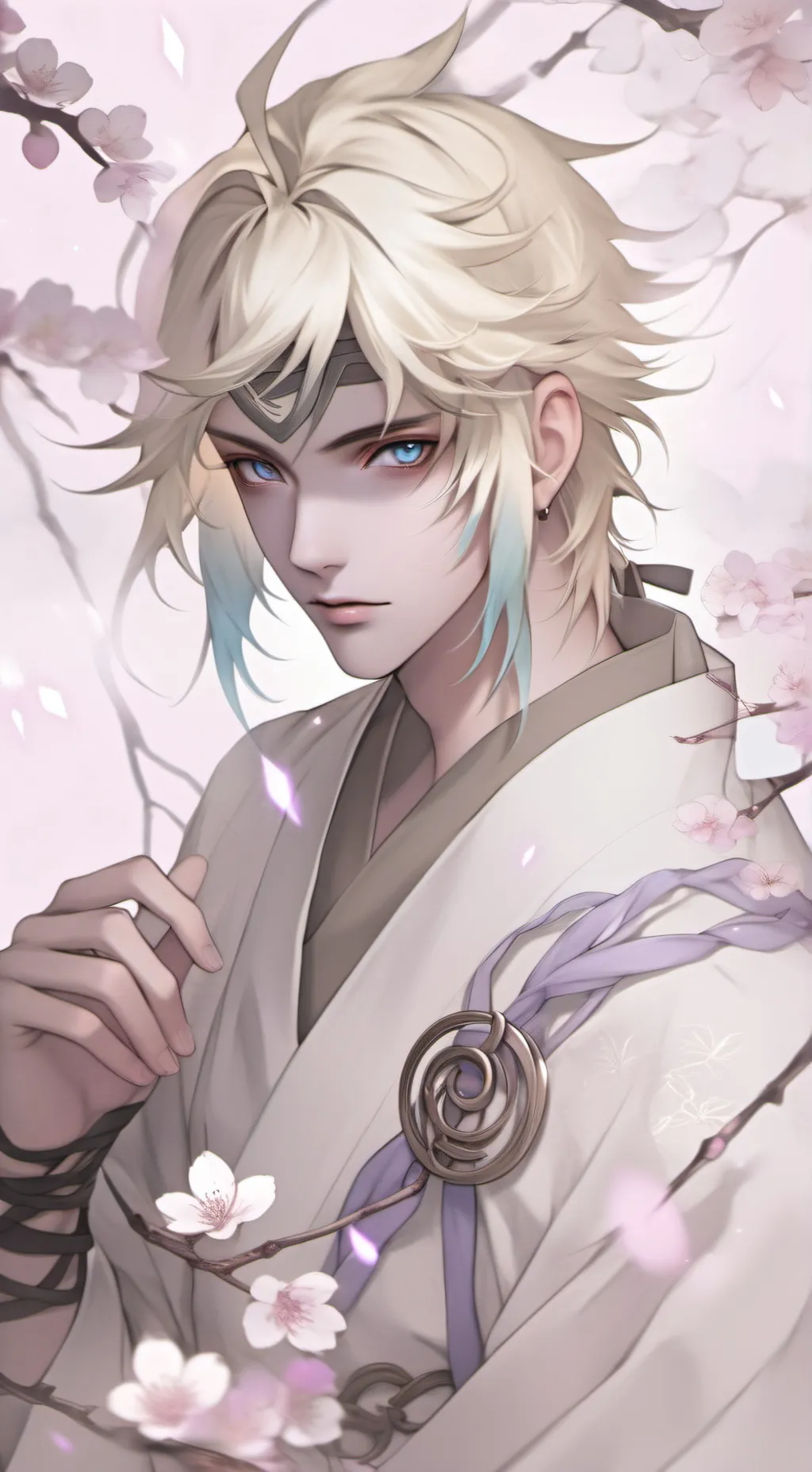 ai character: Minato Namikaze background