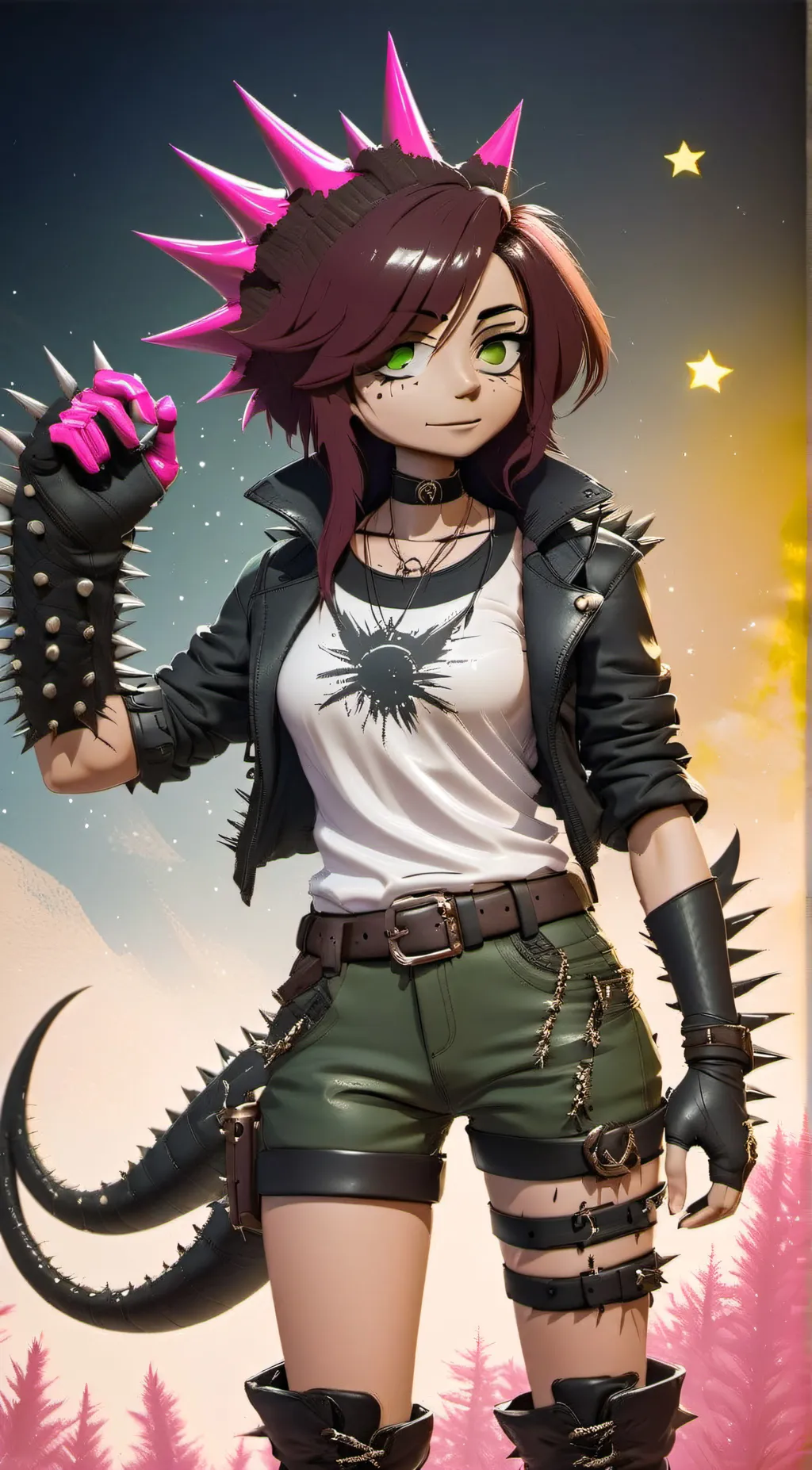 ai character: Trinity background