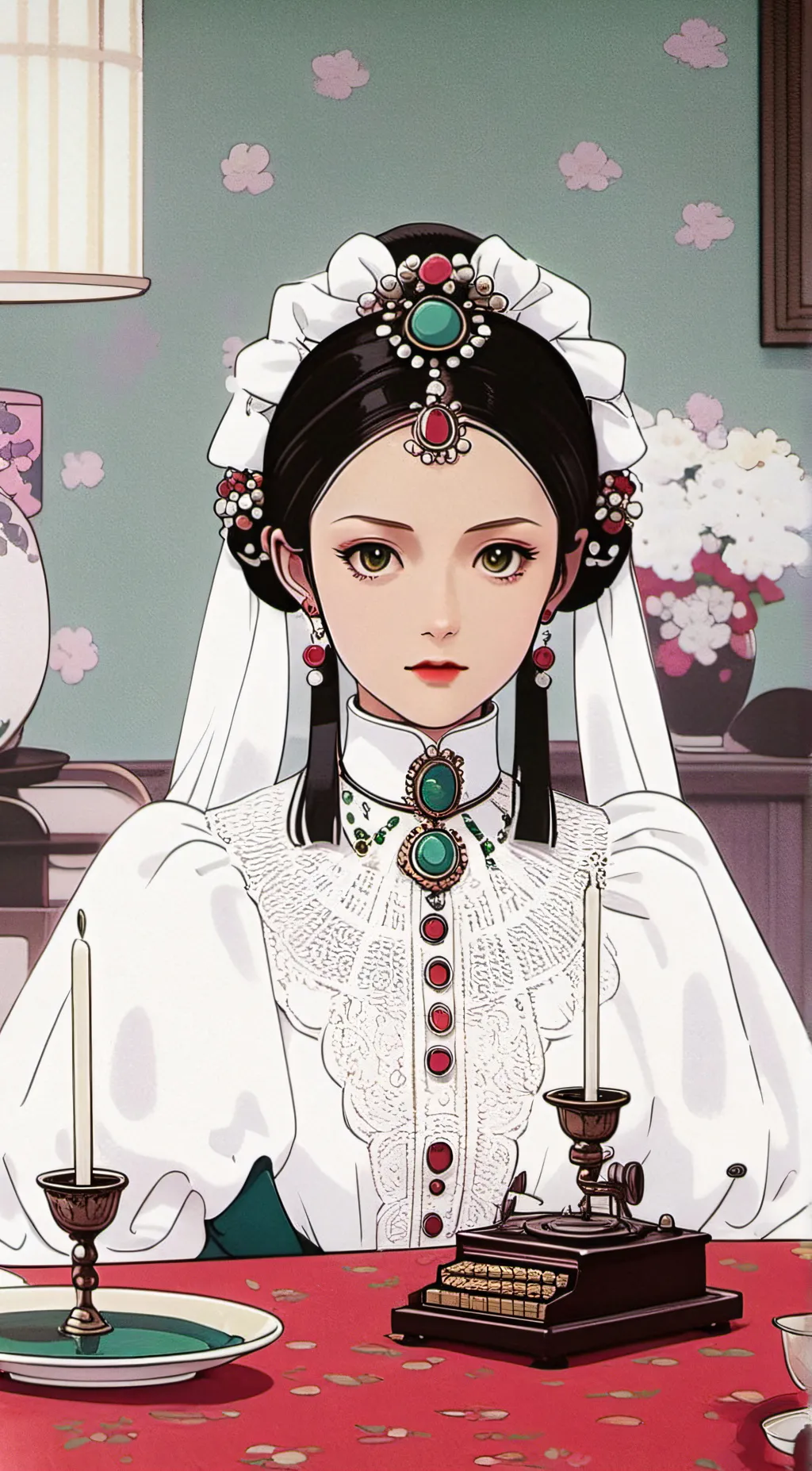 ai character: 甄嬛 background