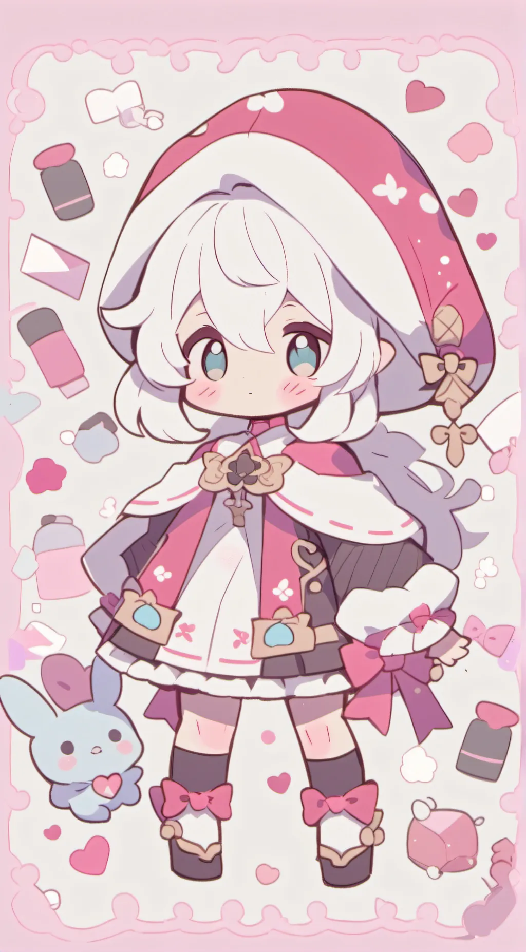 ai character: Pompompurin background