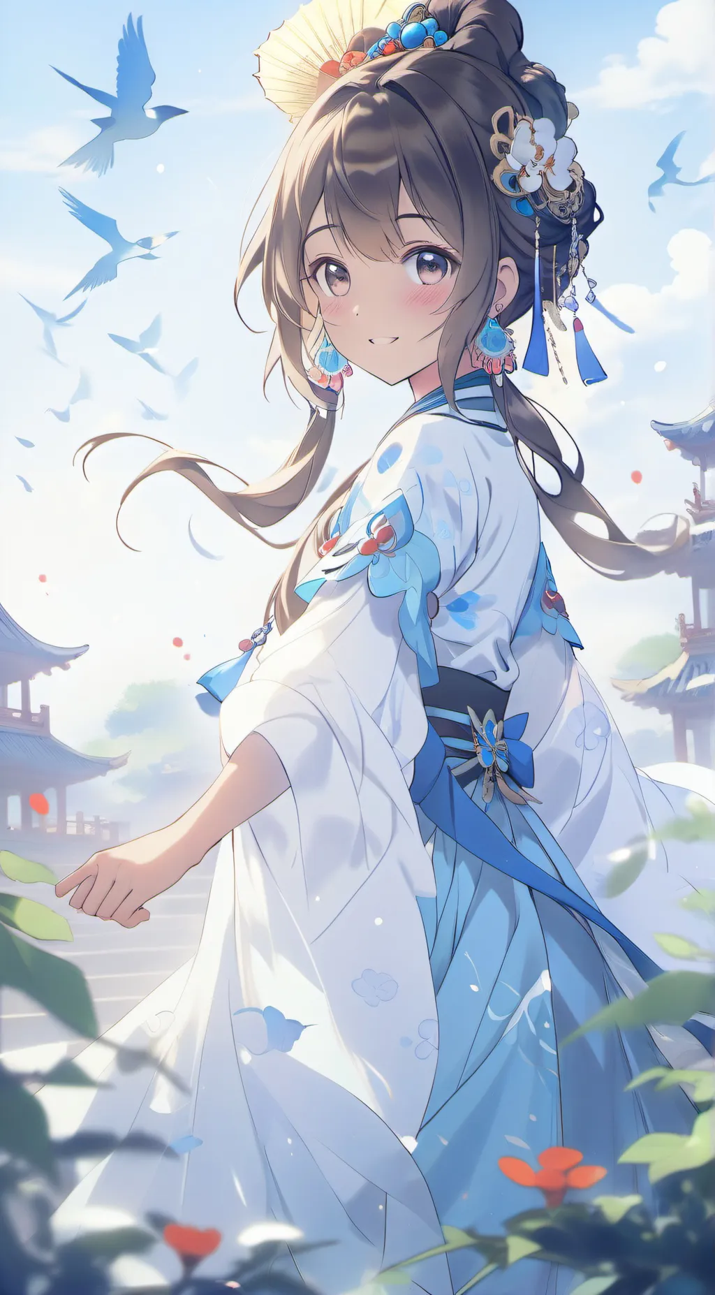 ai character: Lily background