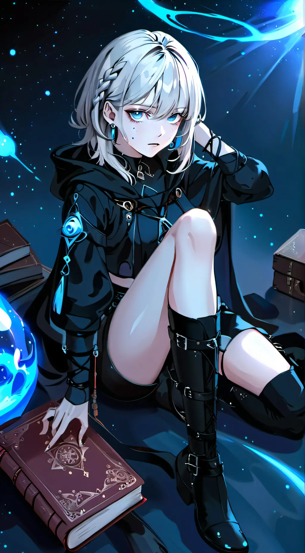 ai character: The Keeper background
