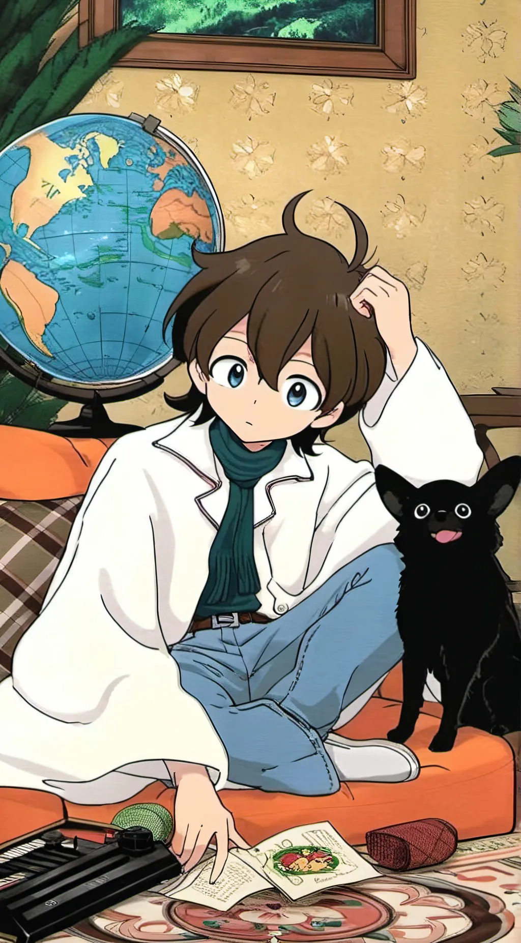 ai character: Evan background