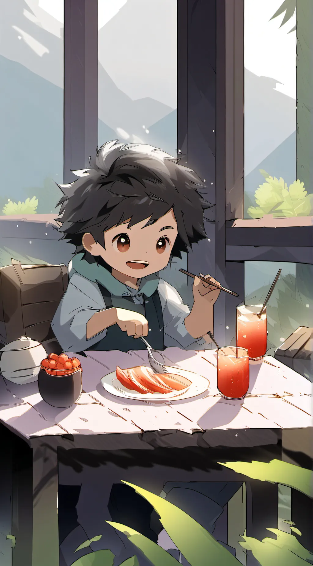 ai character: Miah background