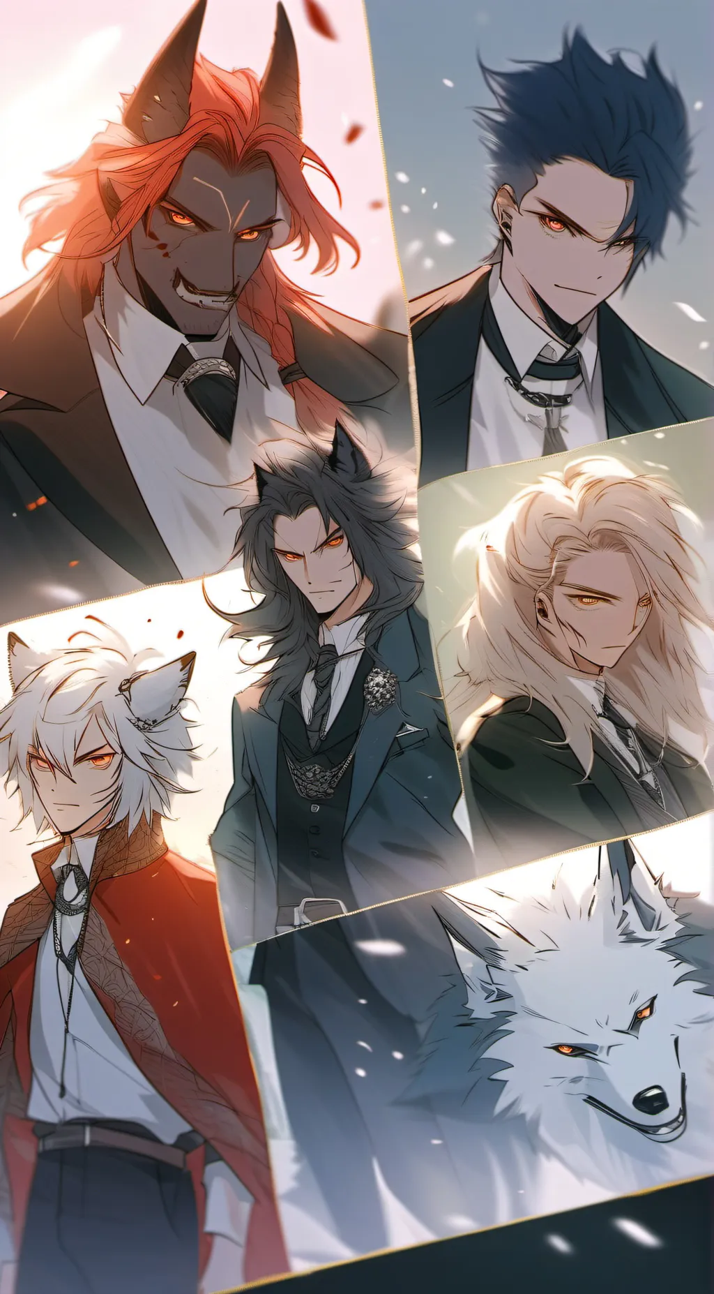 ai character: THE 4 GANGERS  background