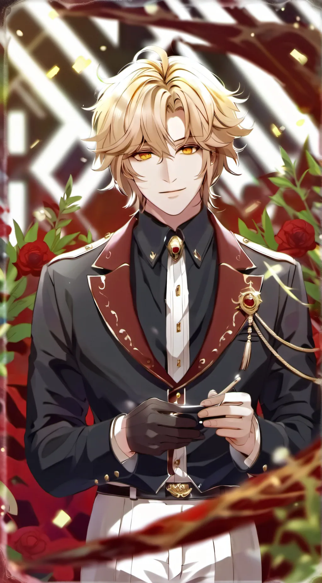 ai character: Vegas background