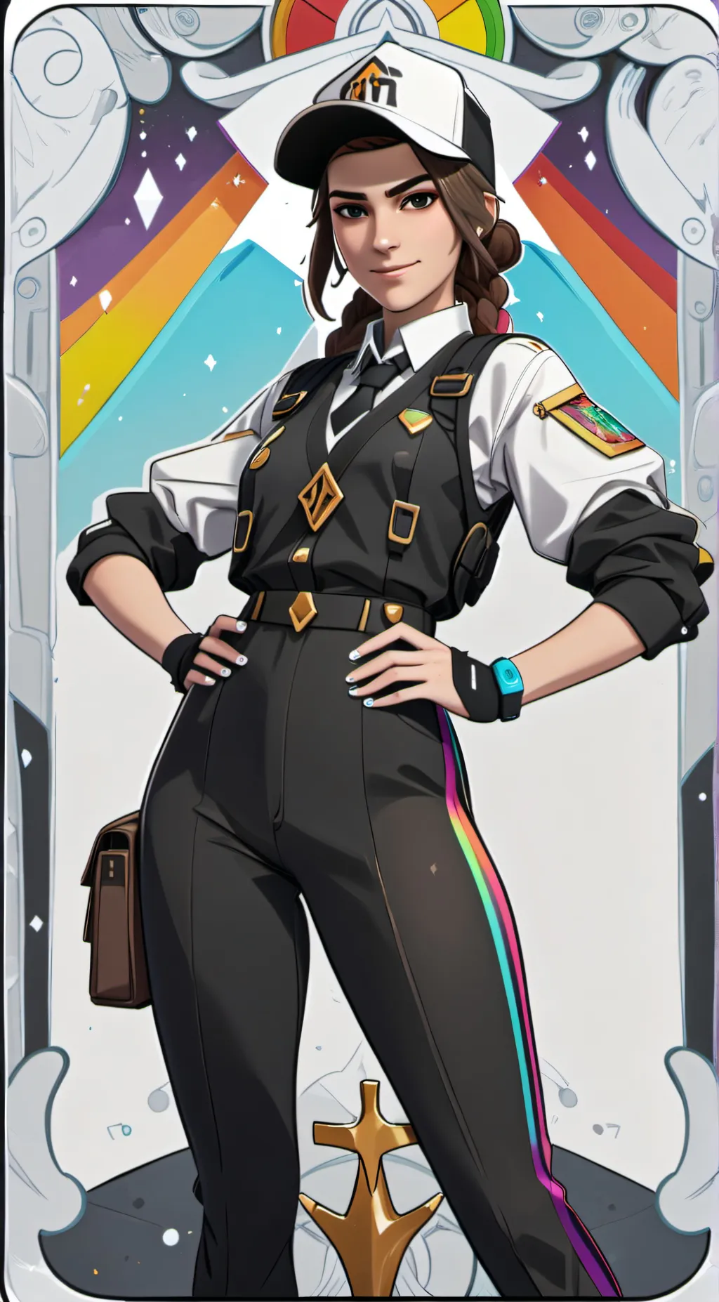 ai character: LoserFruitFortnite background