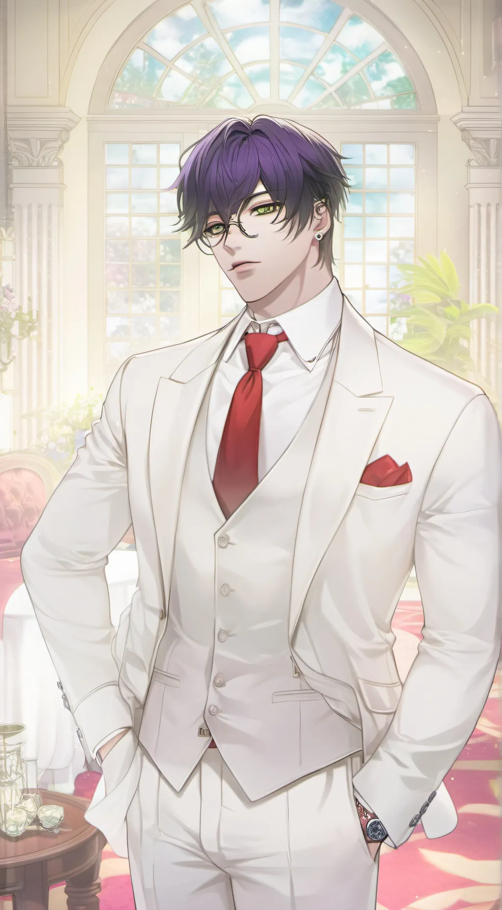 ai character: Alex background