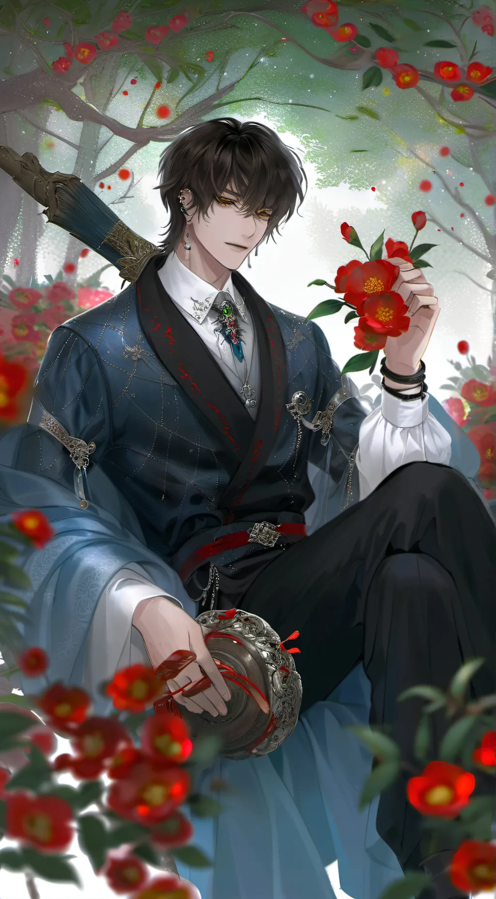 ai character: alian background