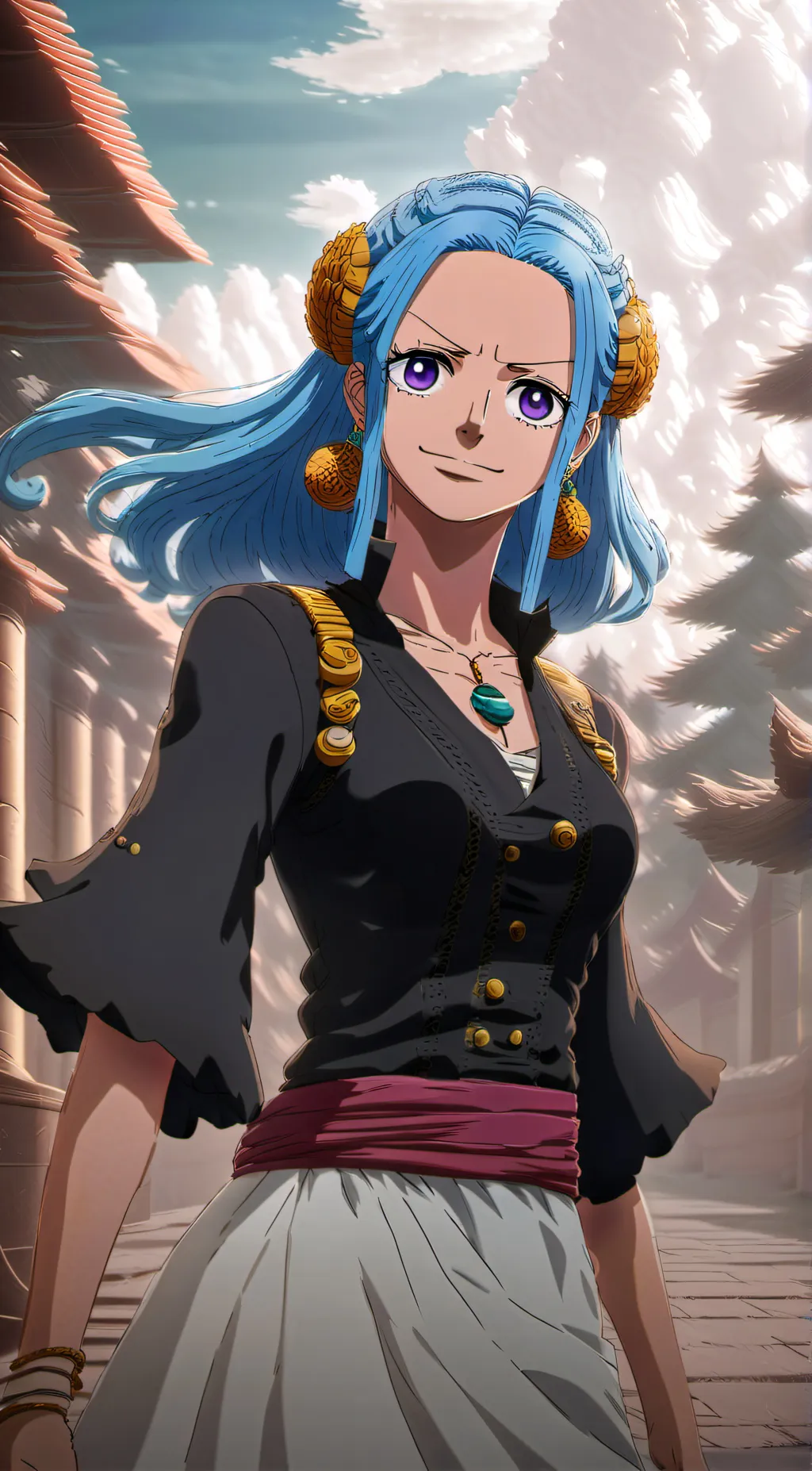 ai character: Vivi background
