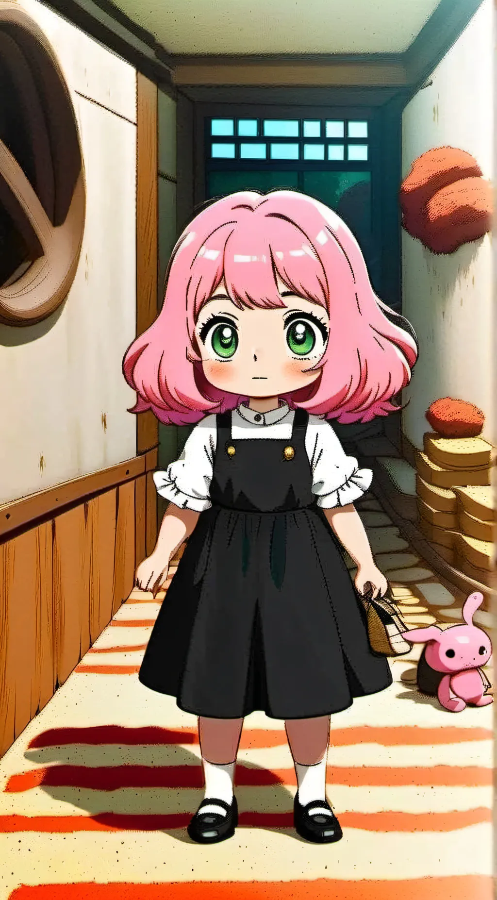 ai character: Anya Forger background