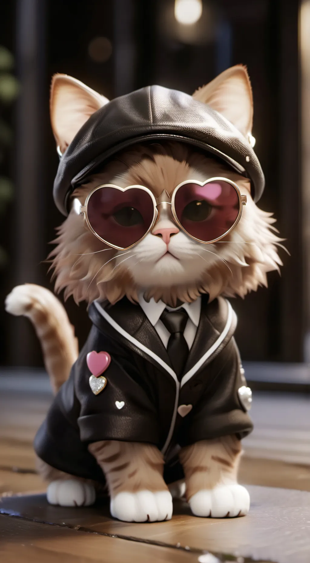 ai character: 🐱 charlie 🐱 background