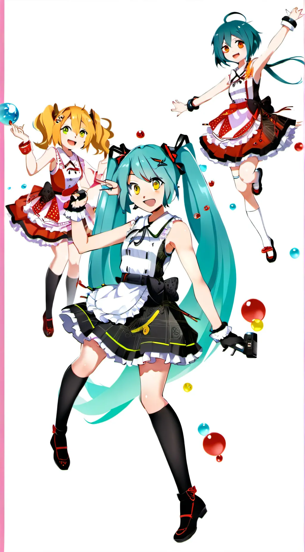ai character: Triple baka background