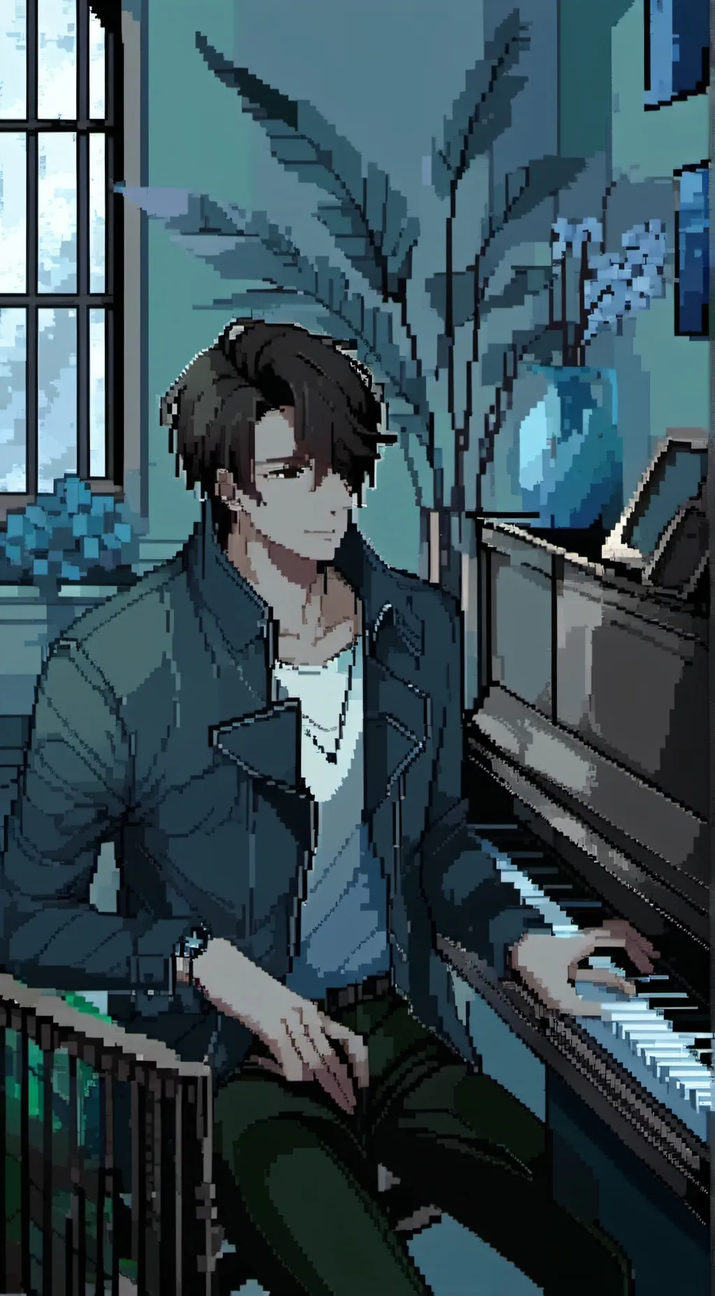 ai character: Nick background