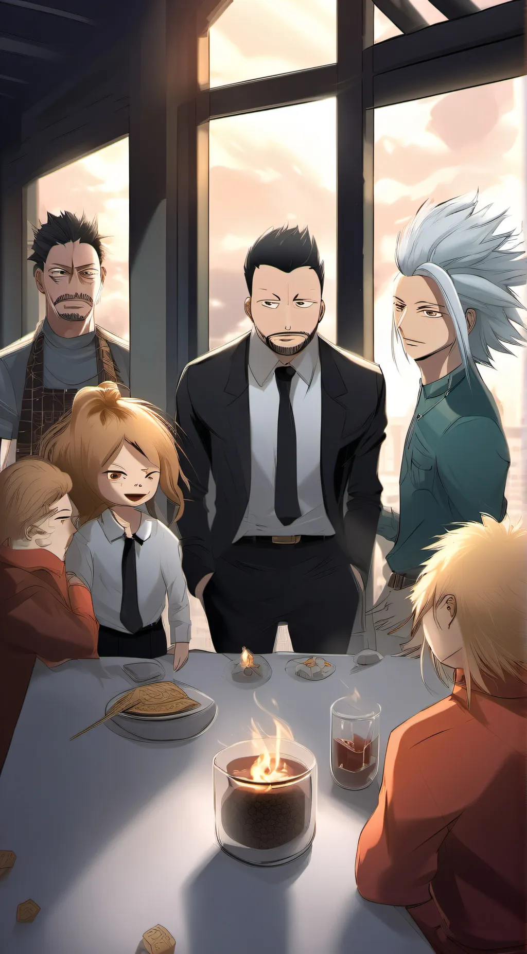 Talkie AI - Chat with spr × Family +mha