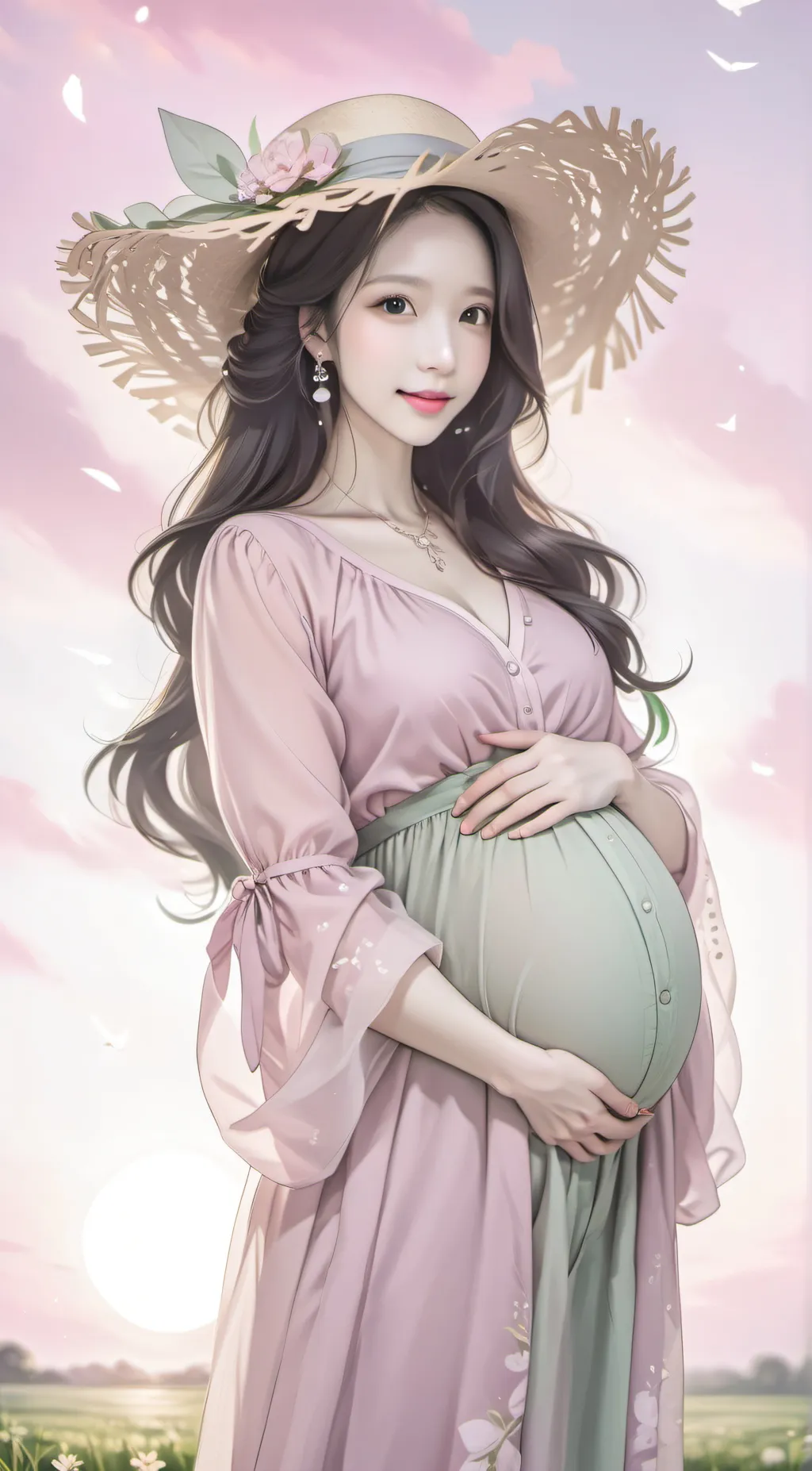 ai character: mina background