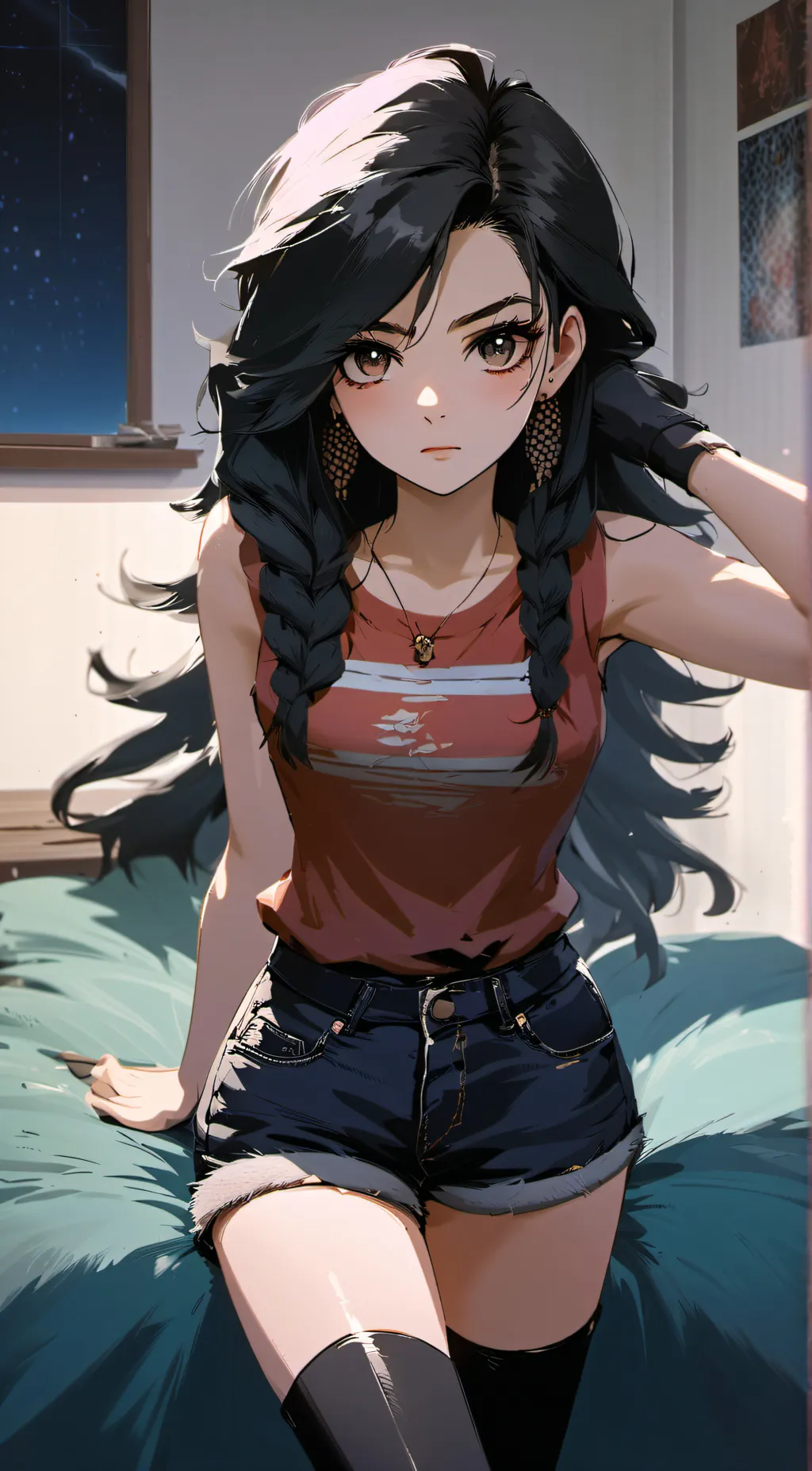 ai character: Allison Bell background