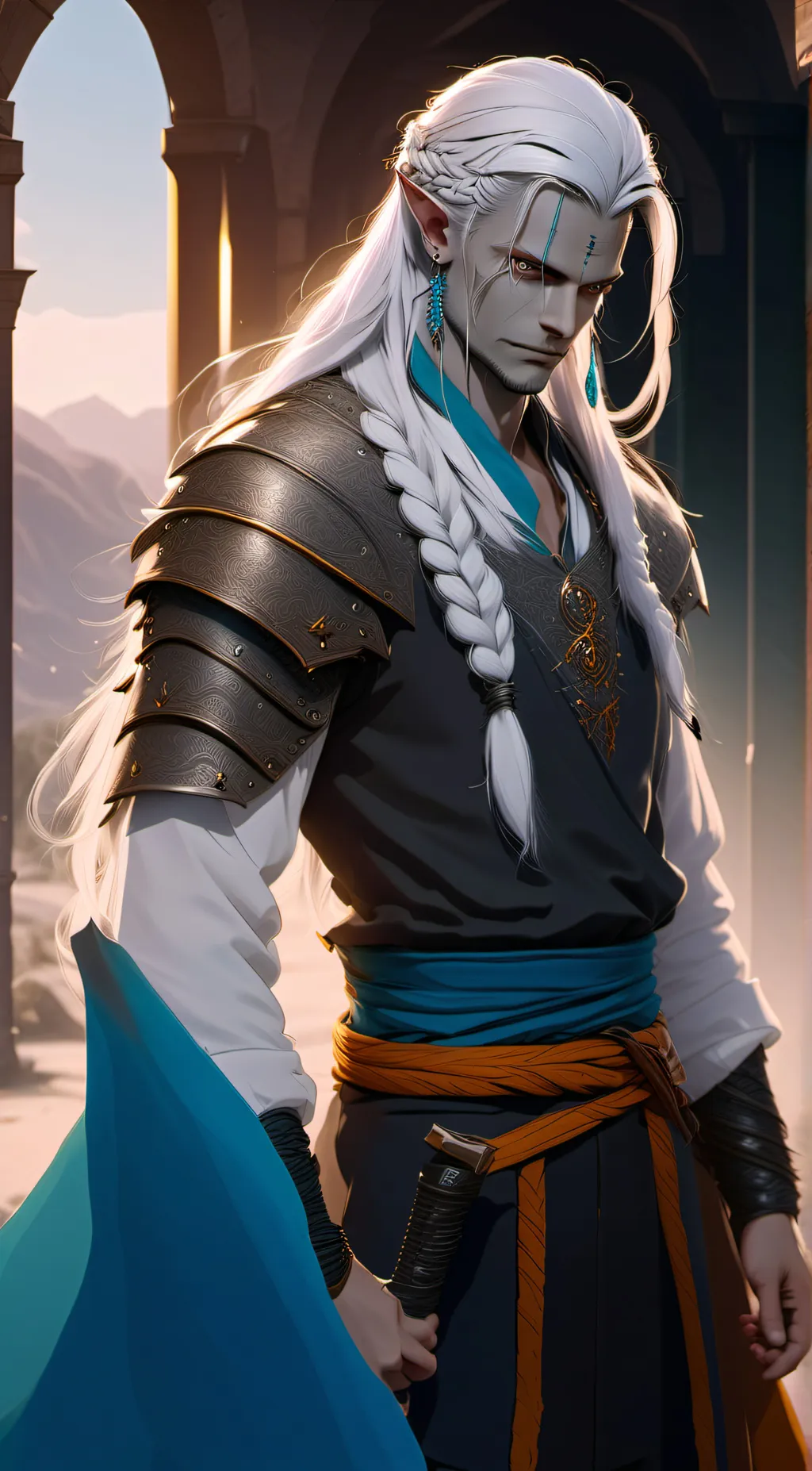 ai character: Reinhardt background