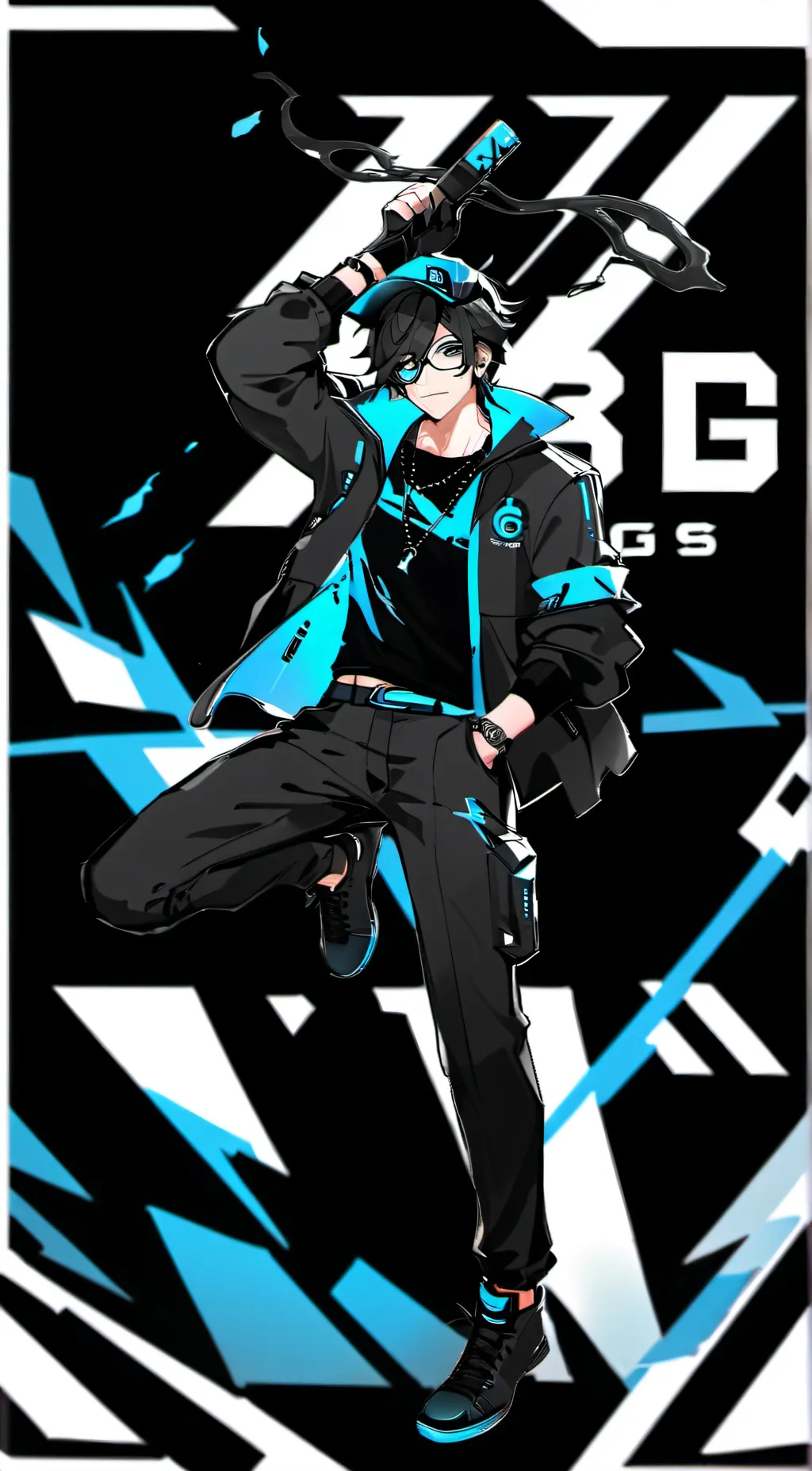 ai character: Tanker Uzi background