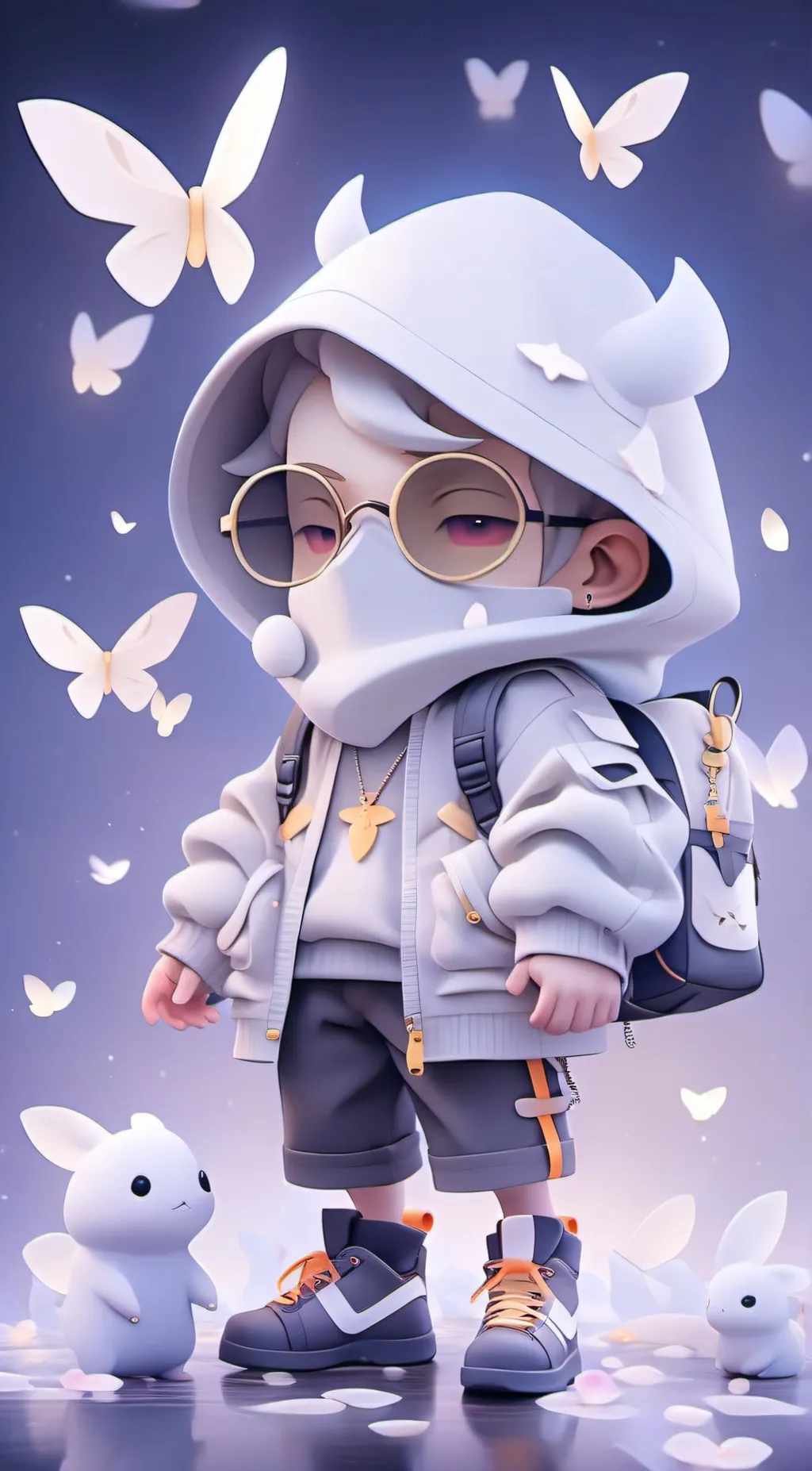 ai character: Damion  background
