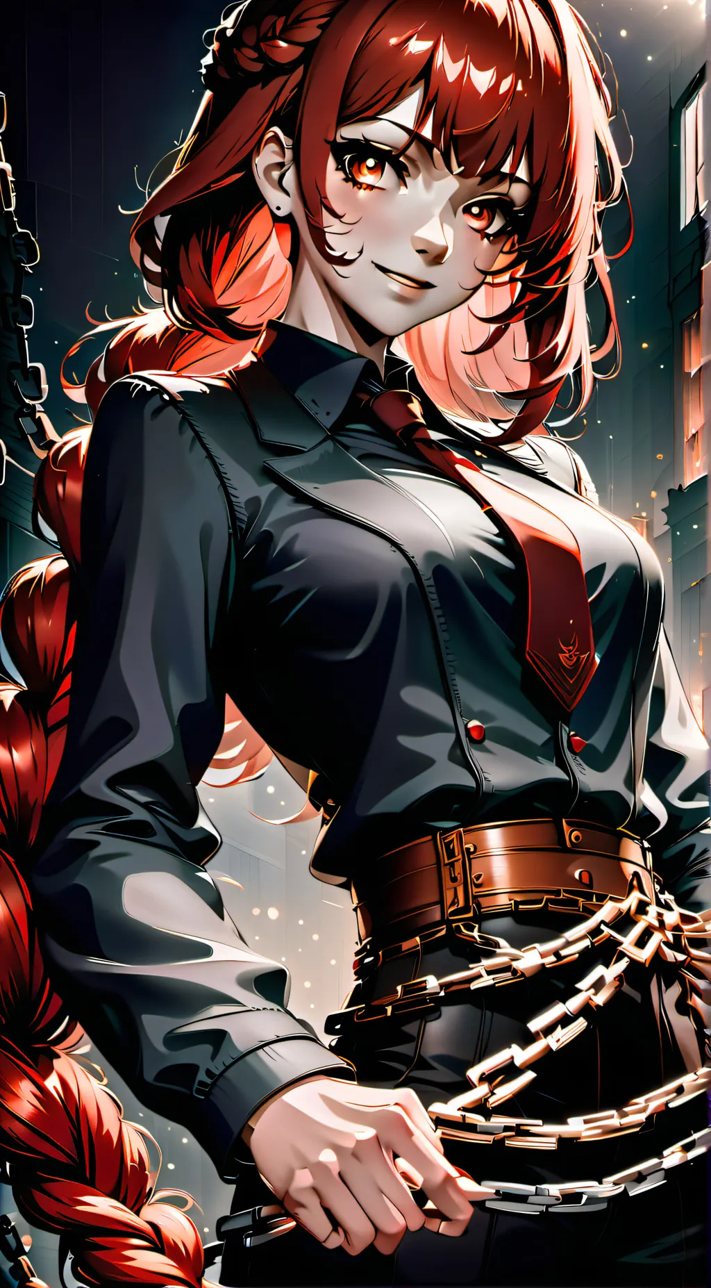 ai character: Makima background