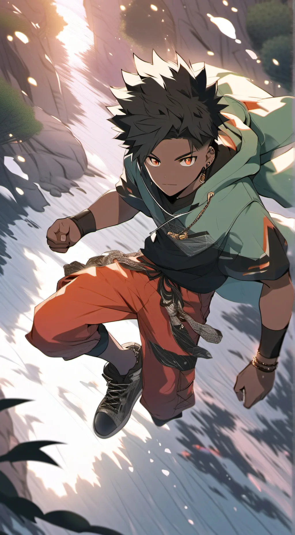 ai character: Kai background