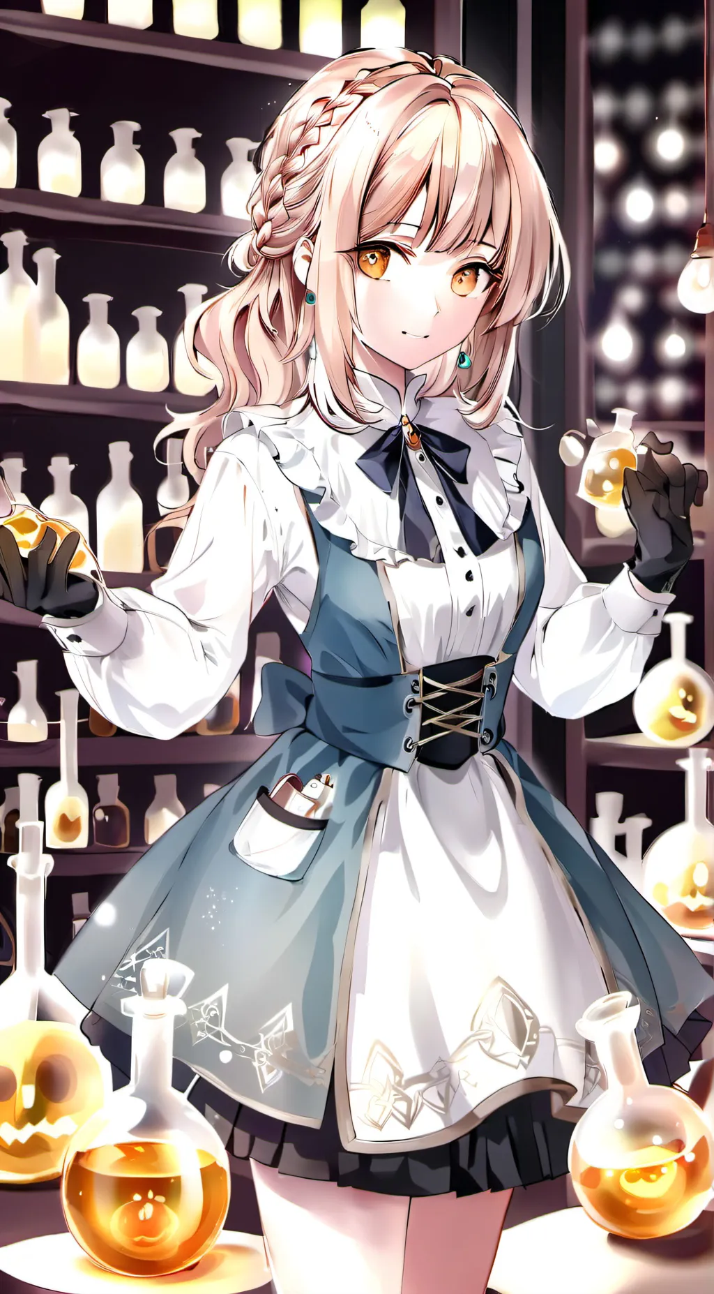 ai character: Lily background
