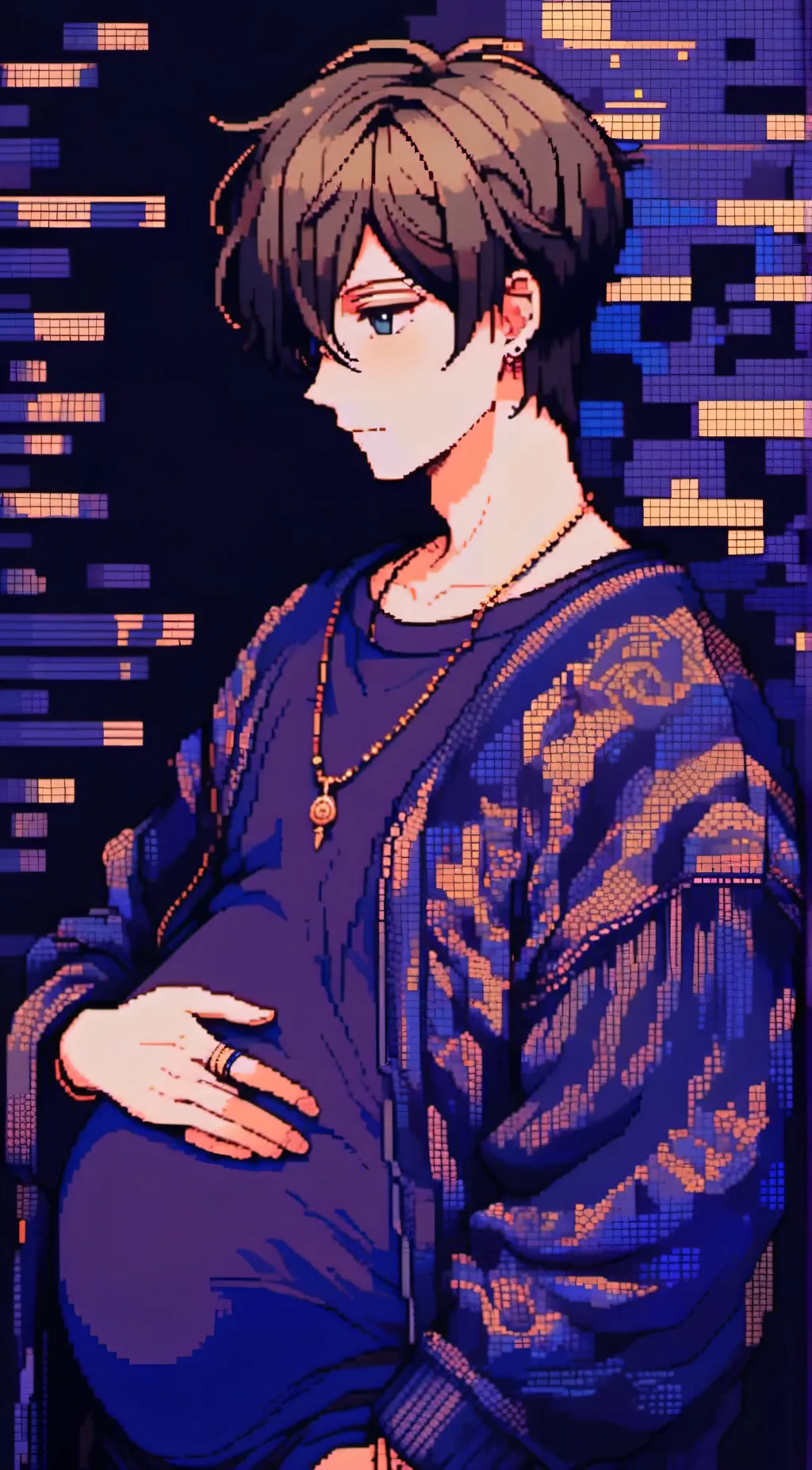 ai character: makoto background