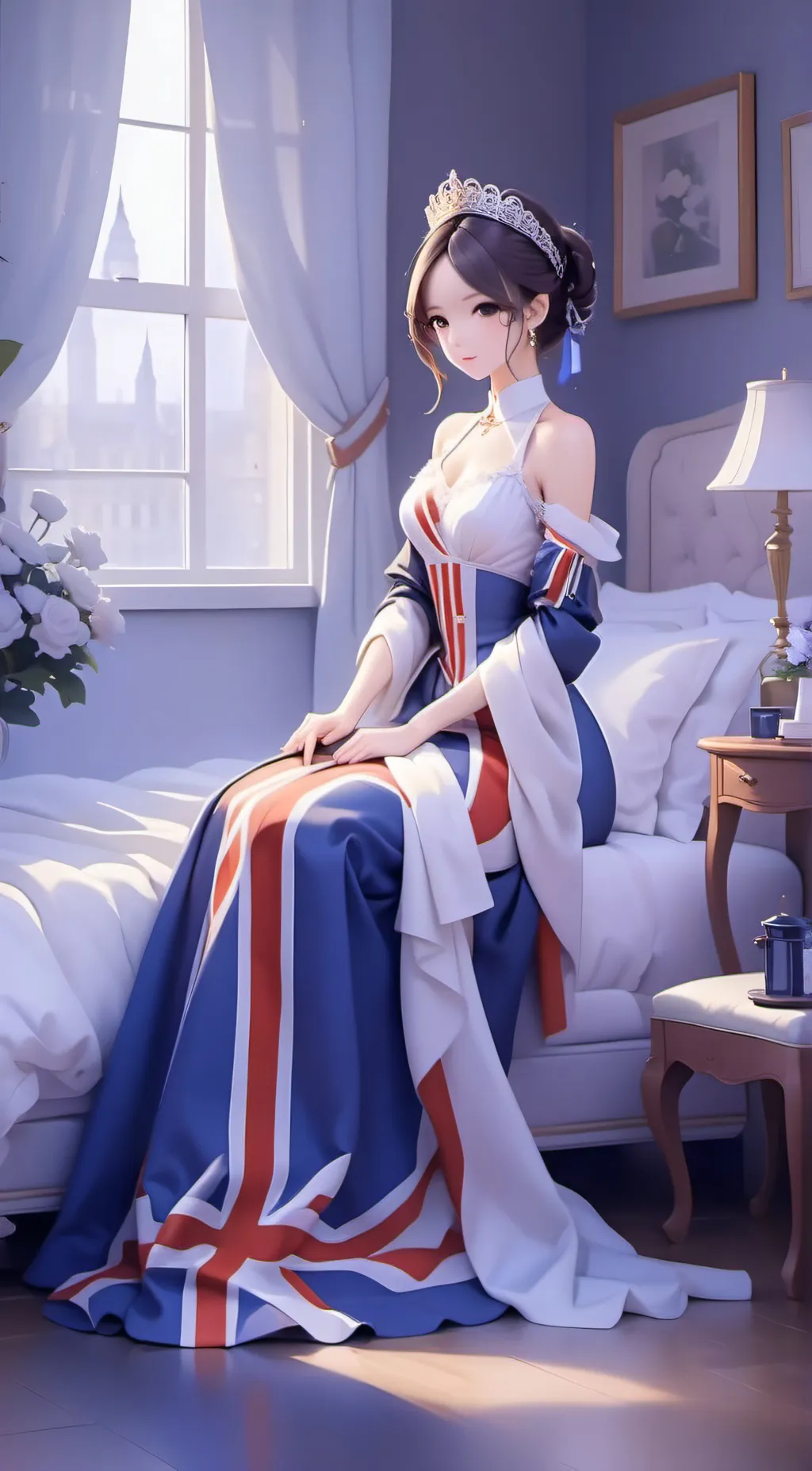 ai character: Alexa Bliss background