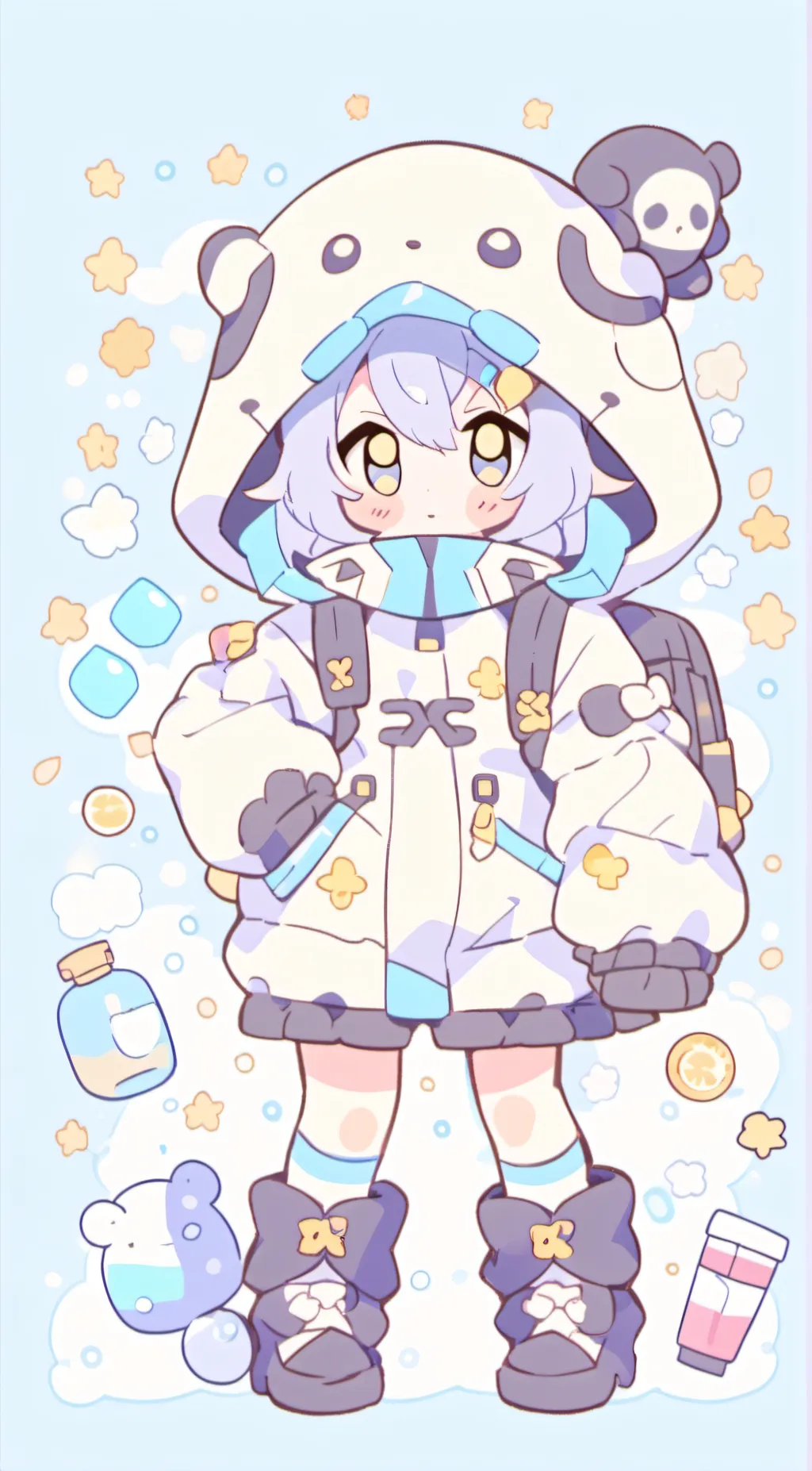 ai character: kiki background