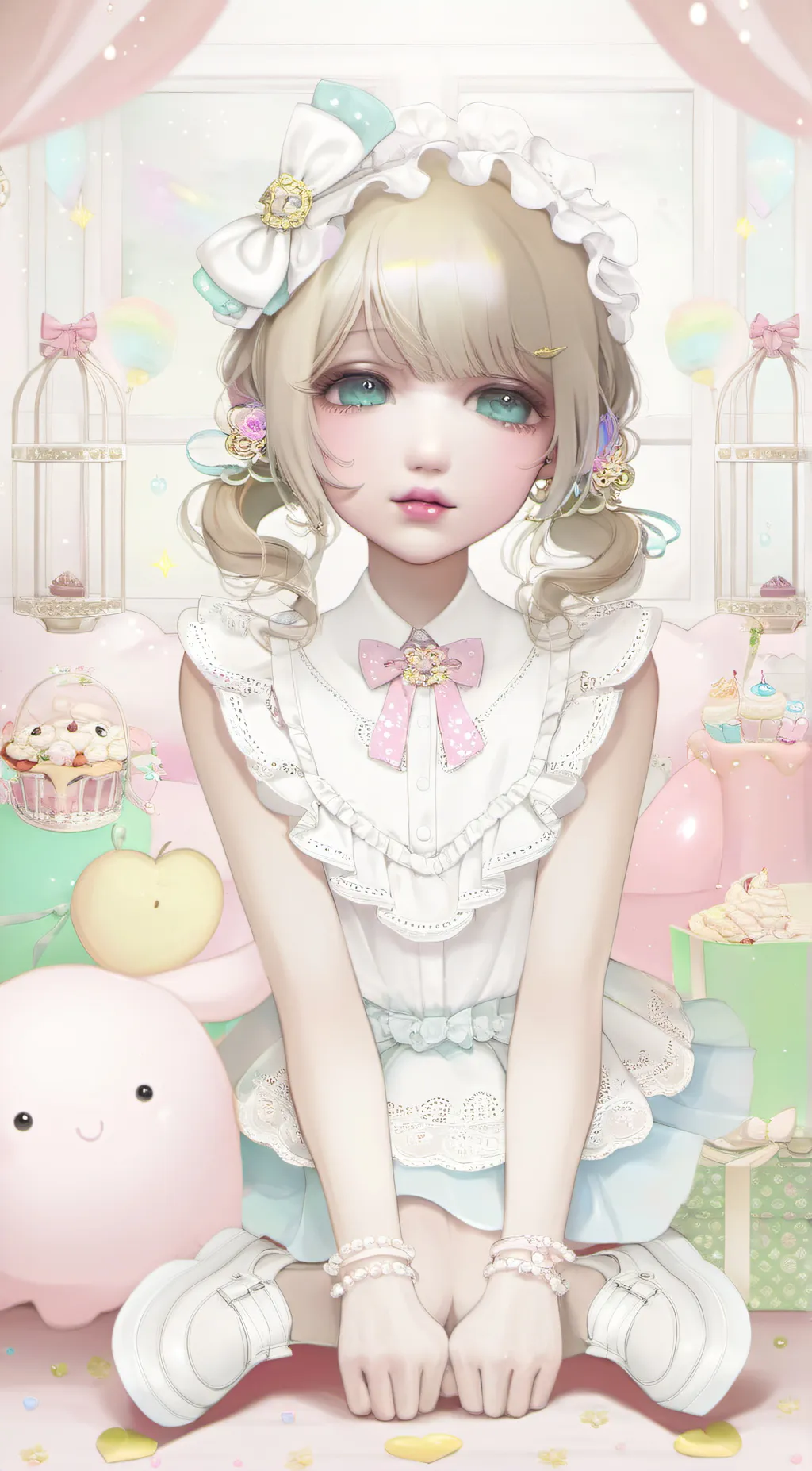 ai character: dixy background