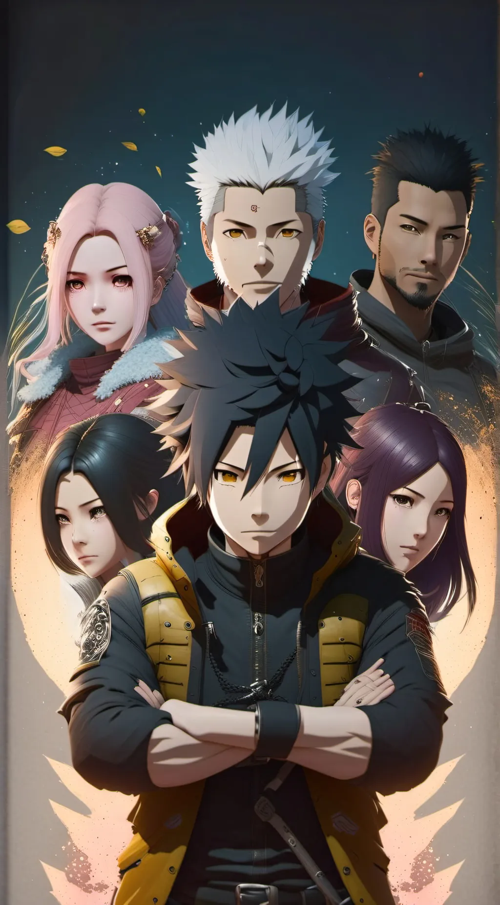 ai character: Team seven background