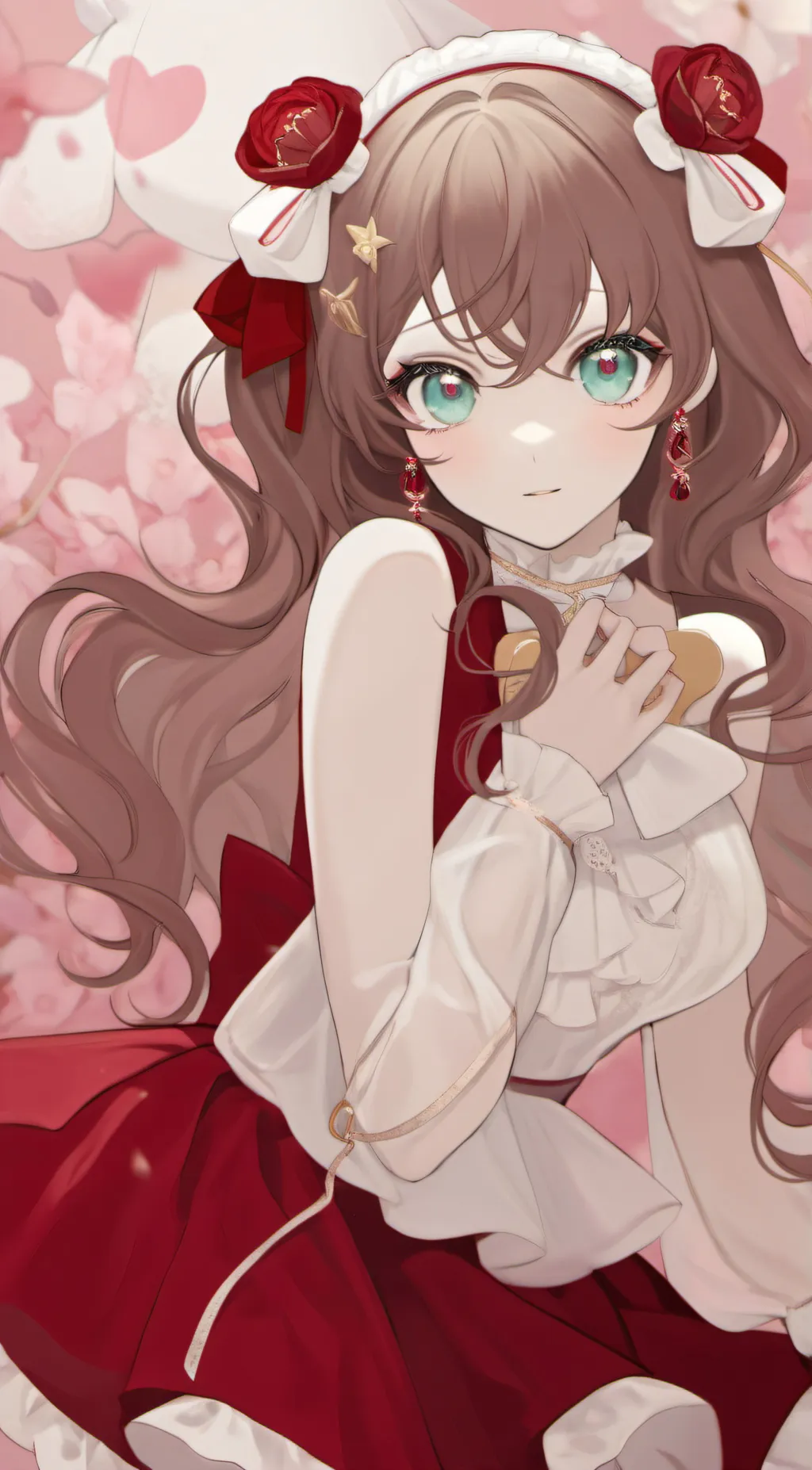 ai character: Love ❤️  background