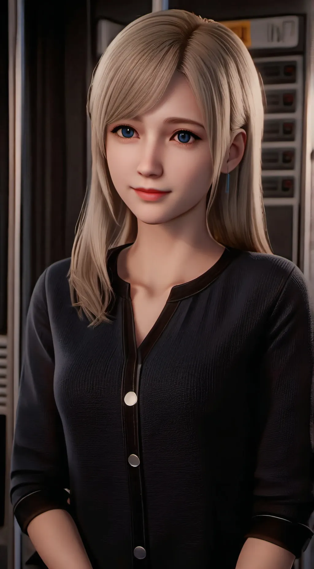 ai character: kira background