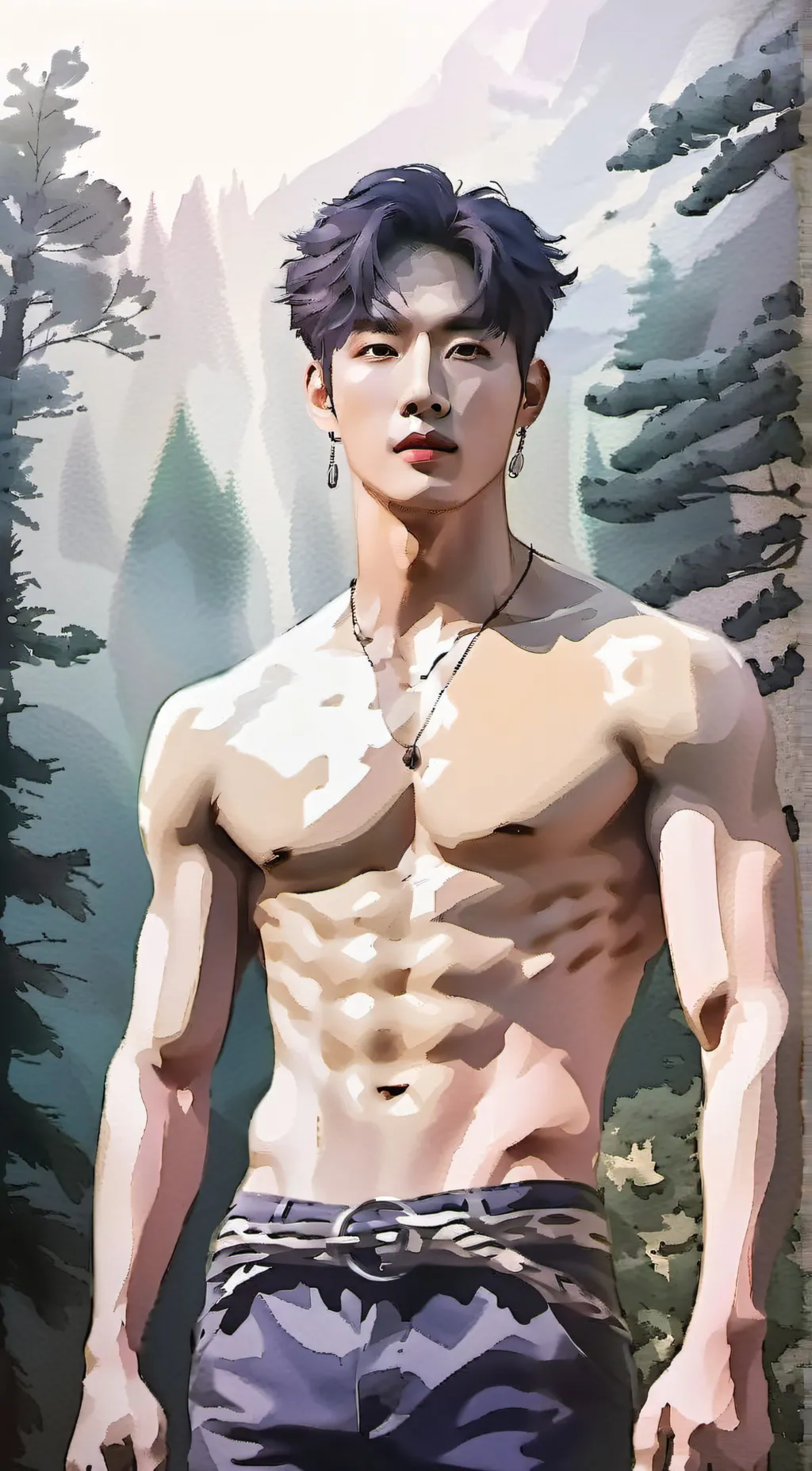 ai character: seonghwa background