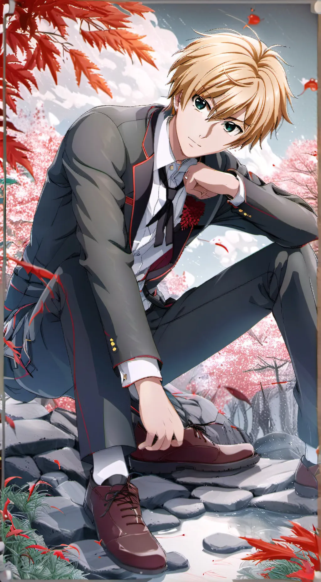 ai character: Yuuto Kiba background