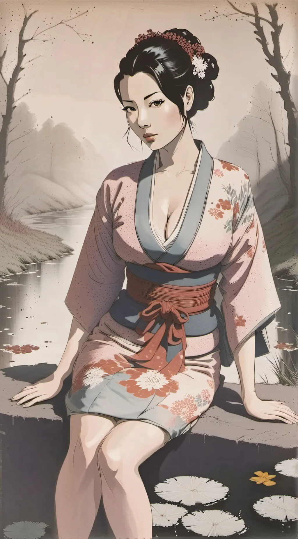 ai character: Aki background