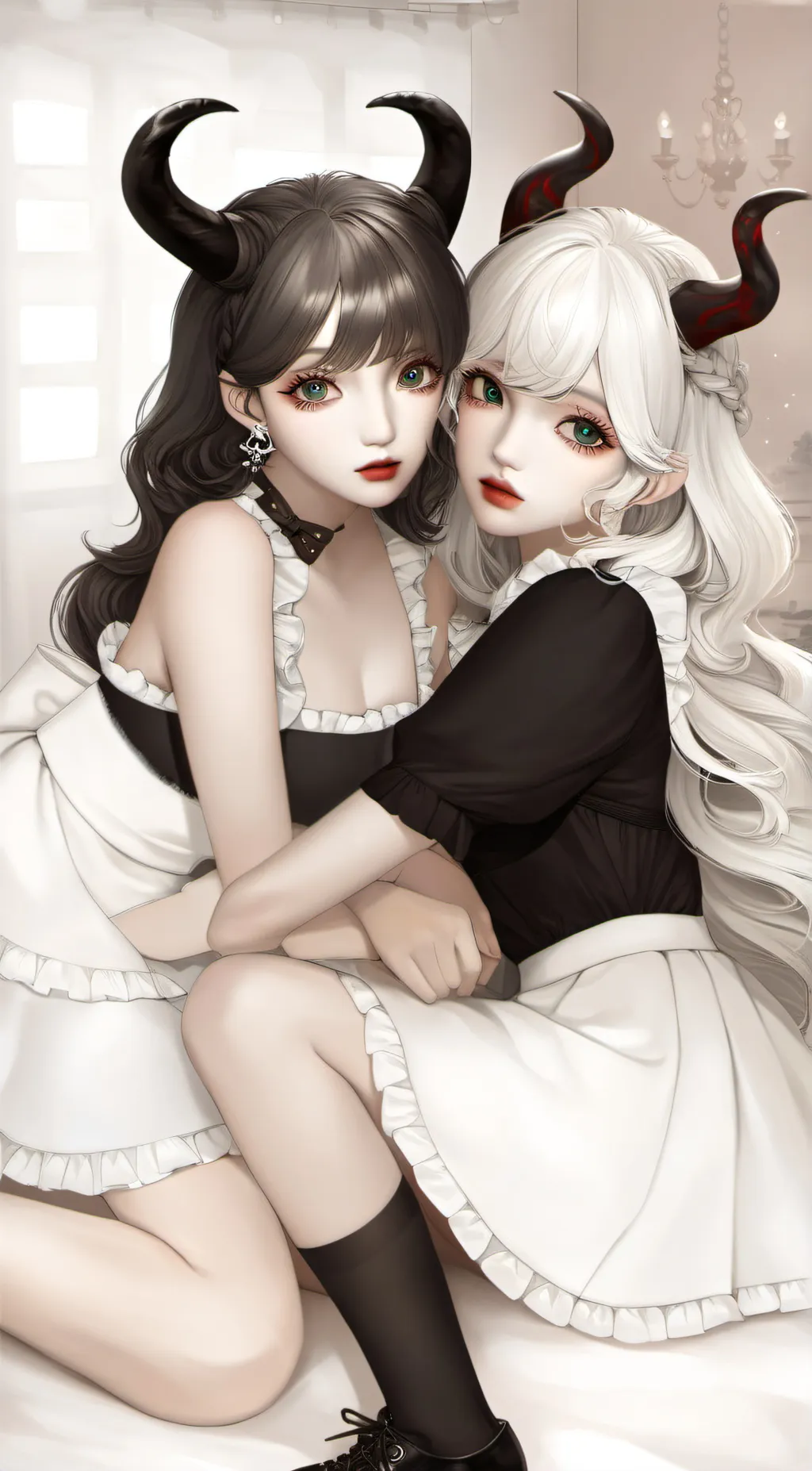 ai character: mina and isabel background
