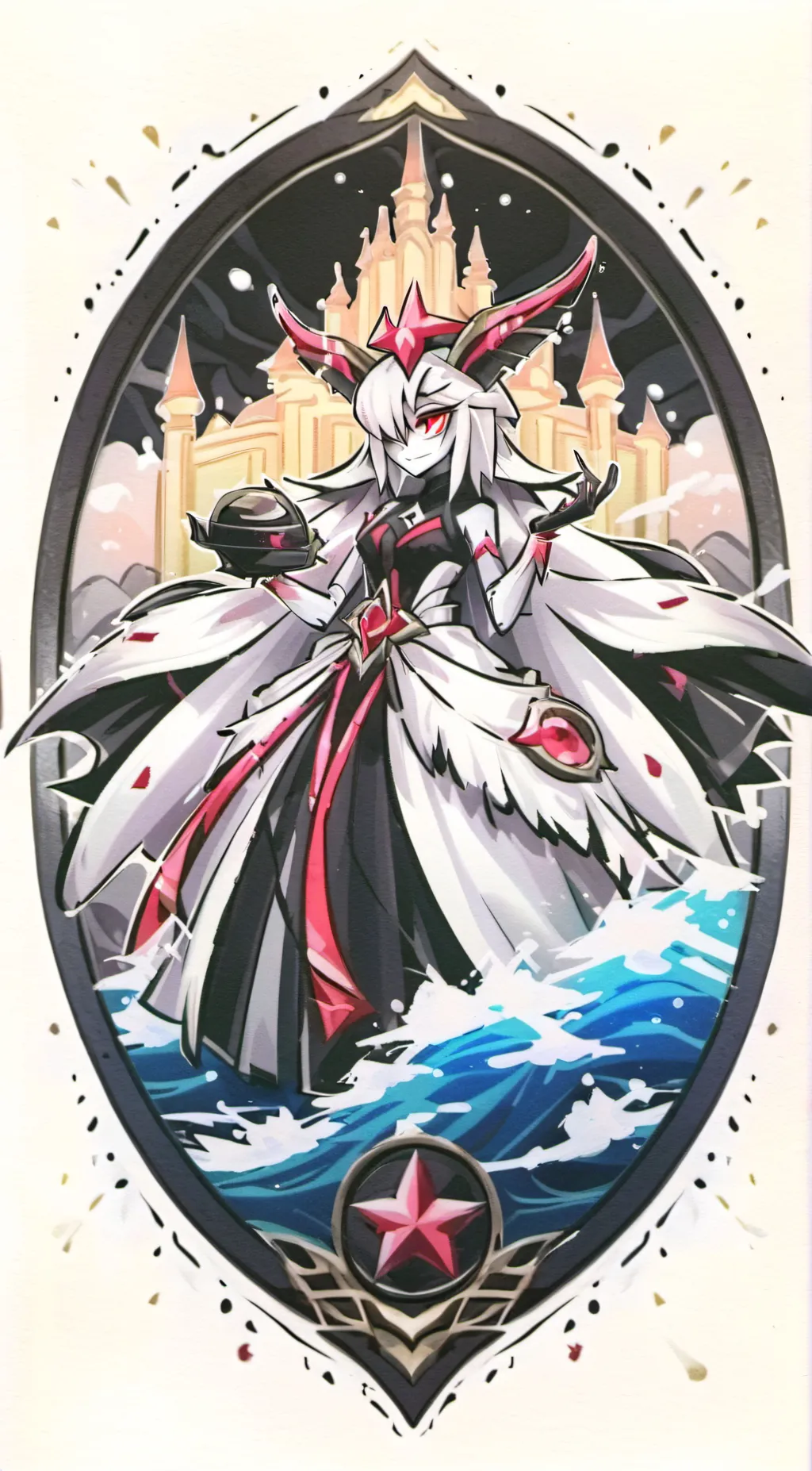 ai character: Vaggie background